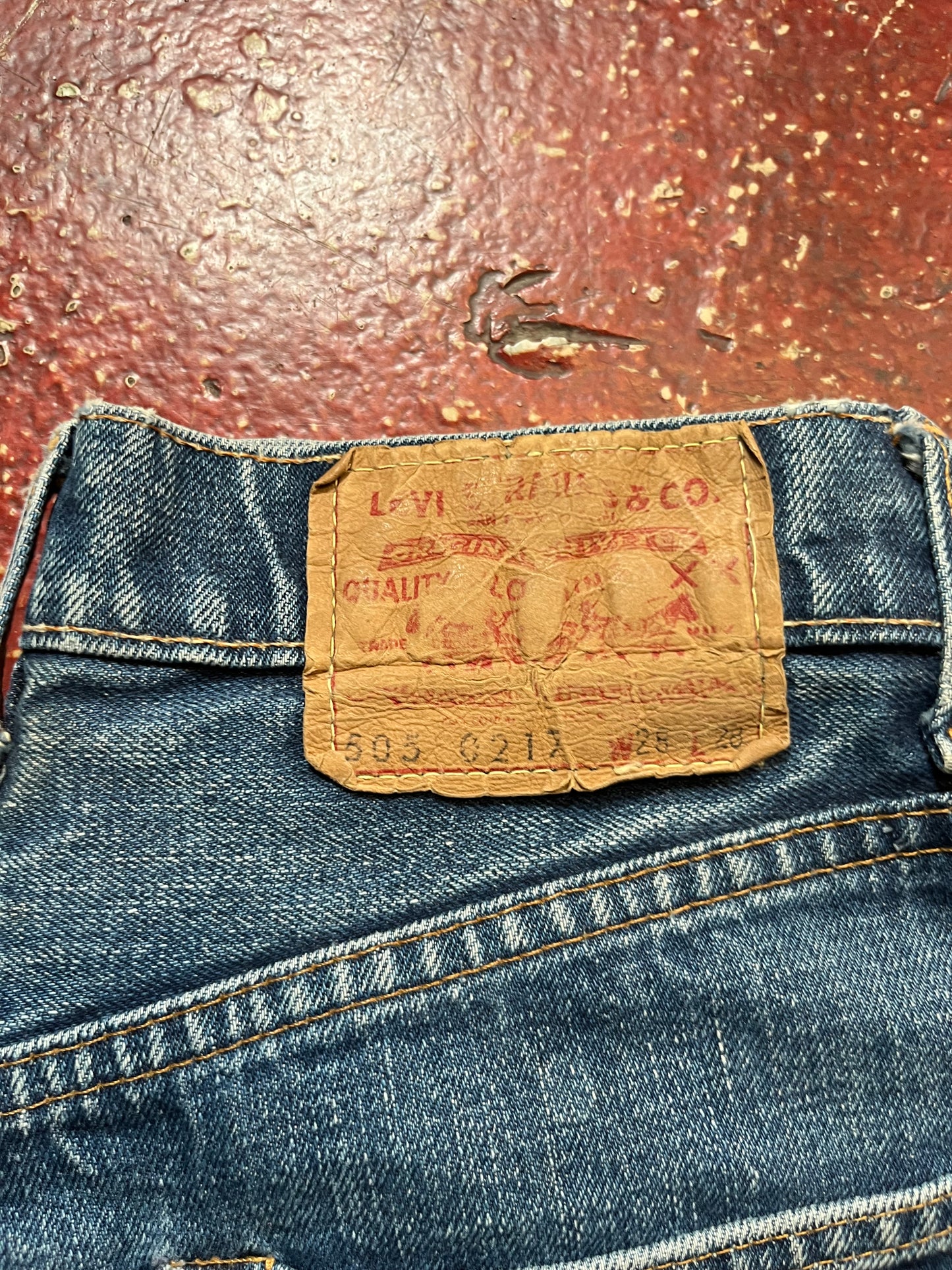 60s Levi’s 505s Big E Bell Bottom Jeans