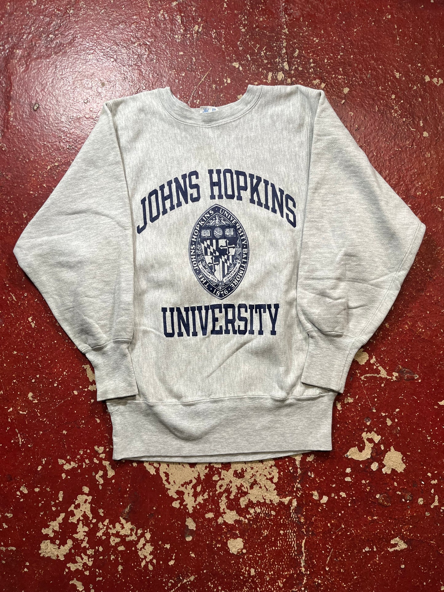 80s Champion Reverse Weave Johns Hopkins Crewneck