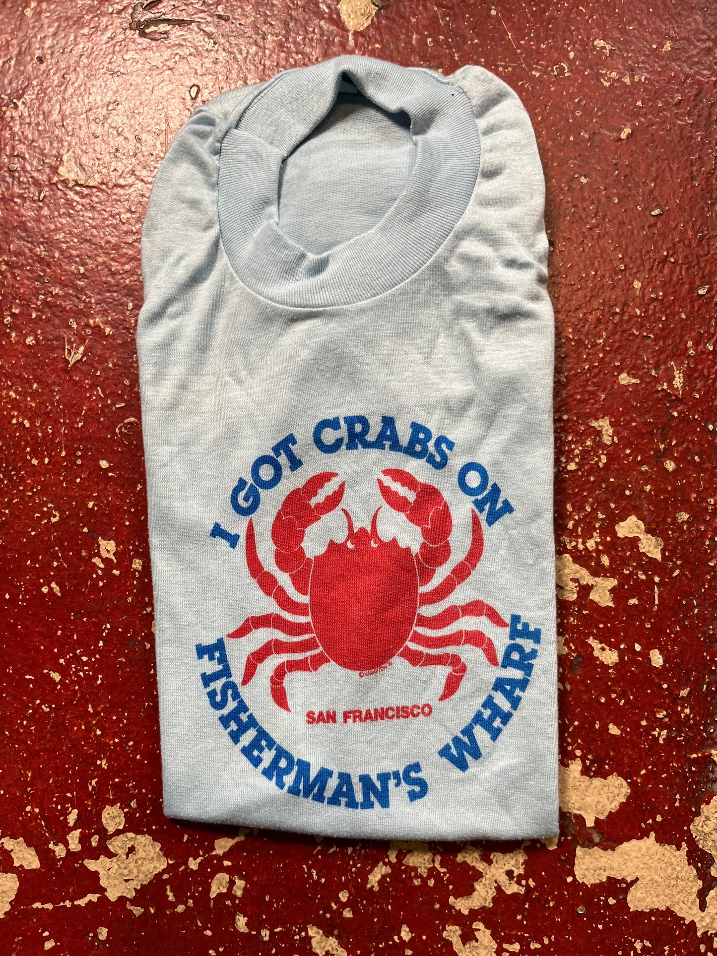 1976 Crabs Fisherman’s Wharf Tee