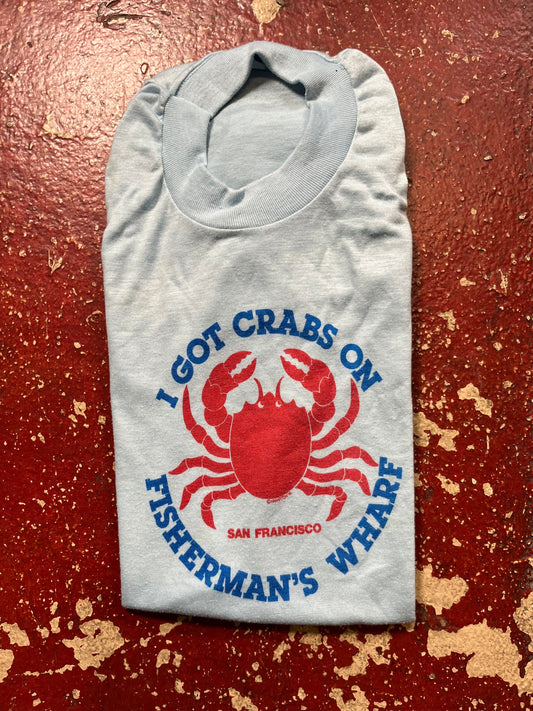 1976 Crabs Fisherman’s Wharf Tee