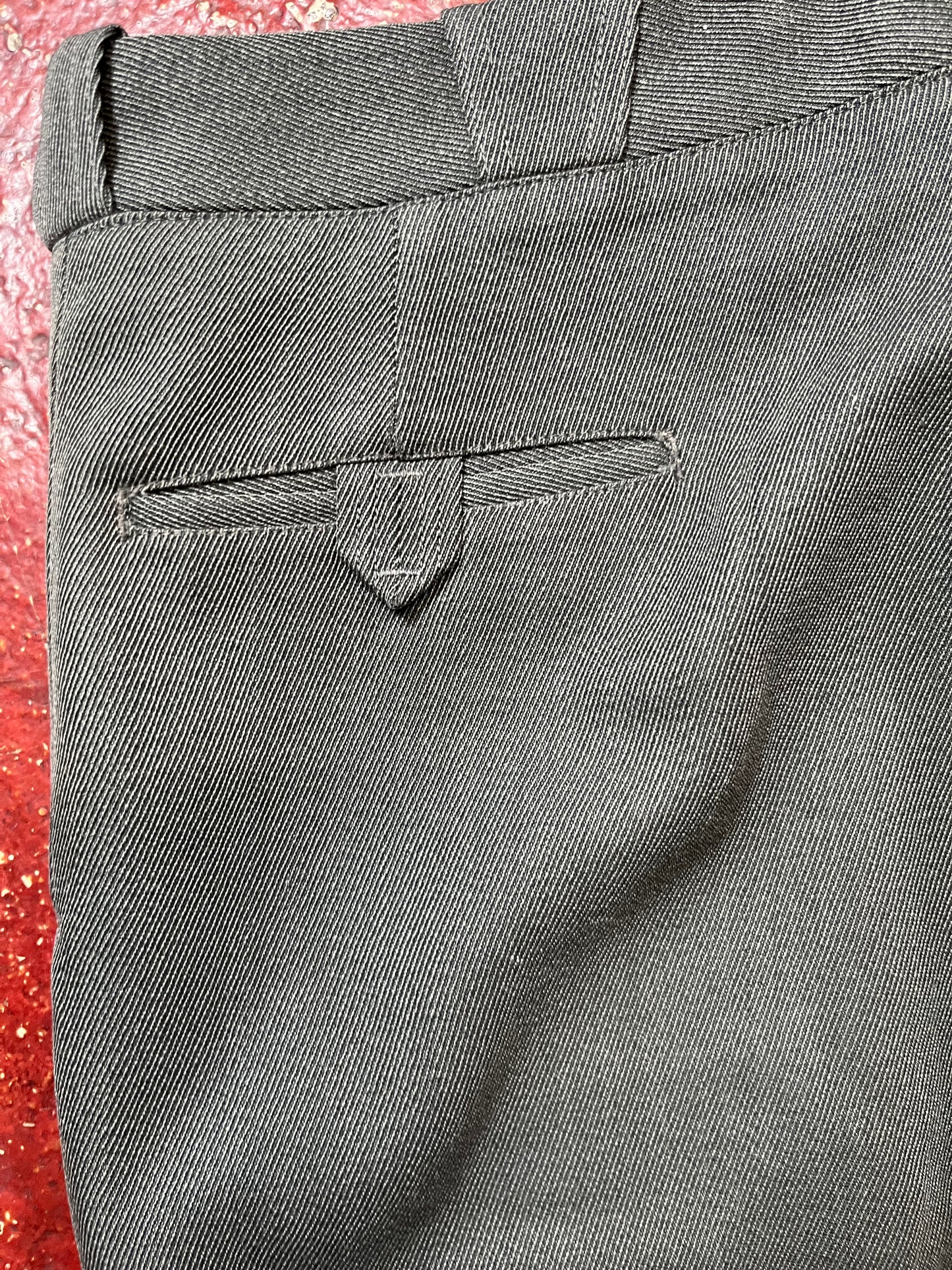 50s Days Whipcord Grey Pants