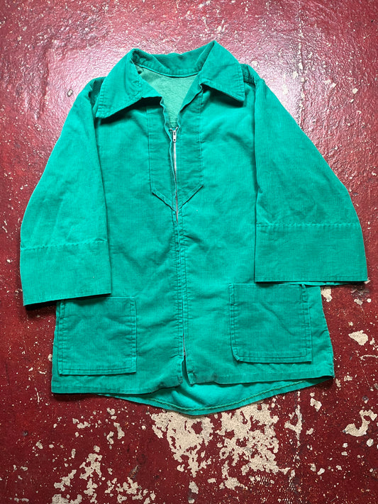 50s Green Corduroy Women’s Jacket