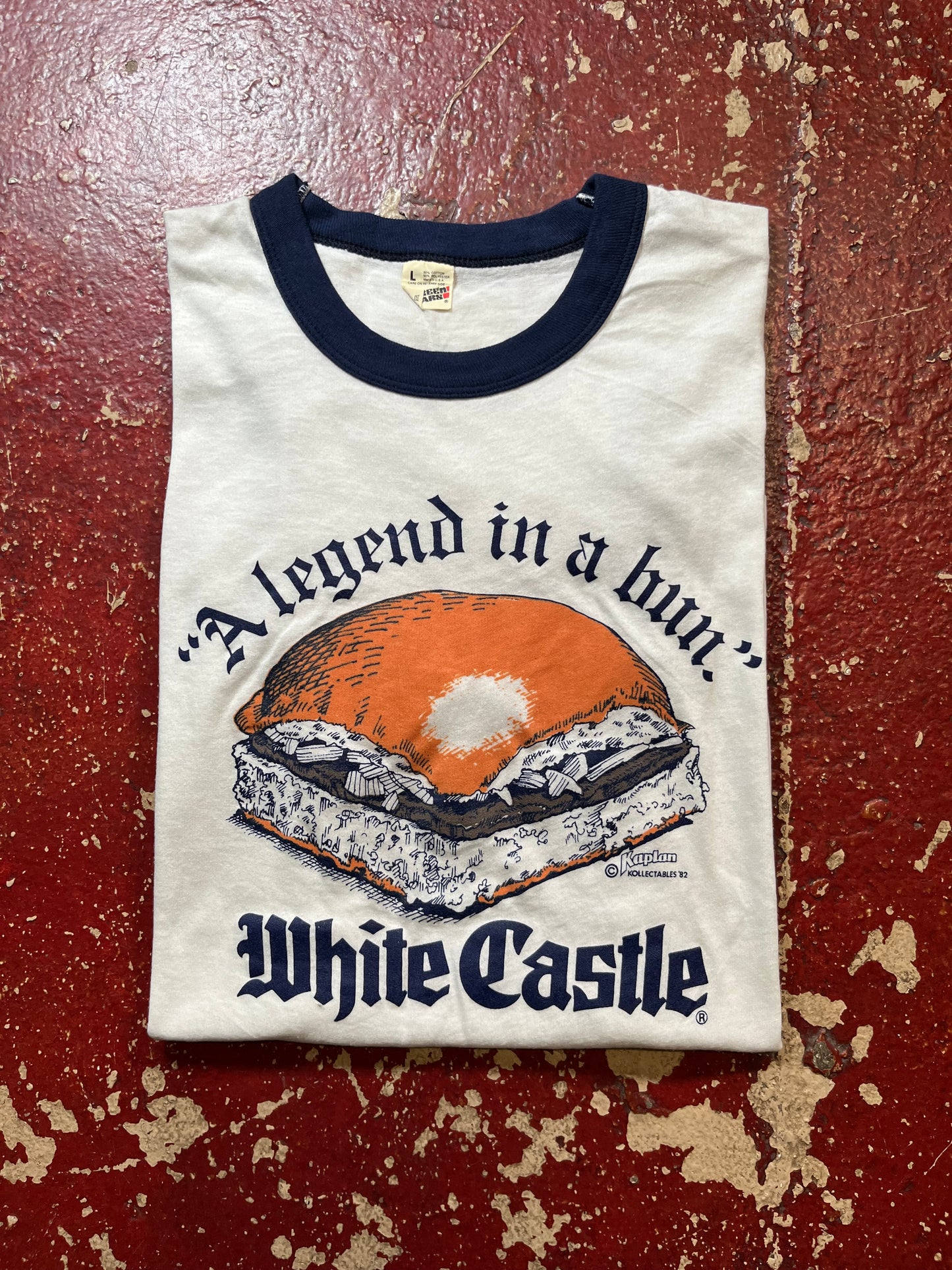 1982 White Castle Ringer Tee