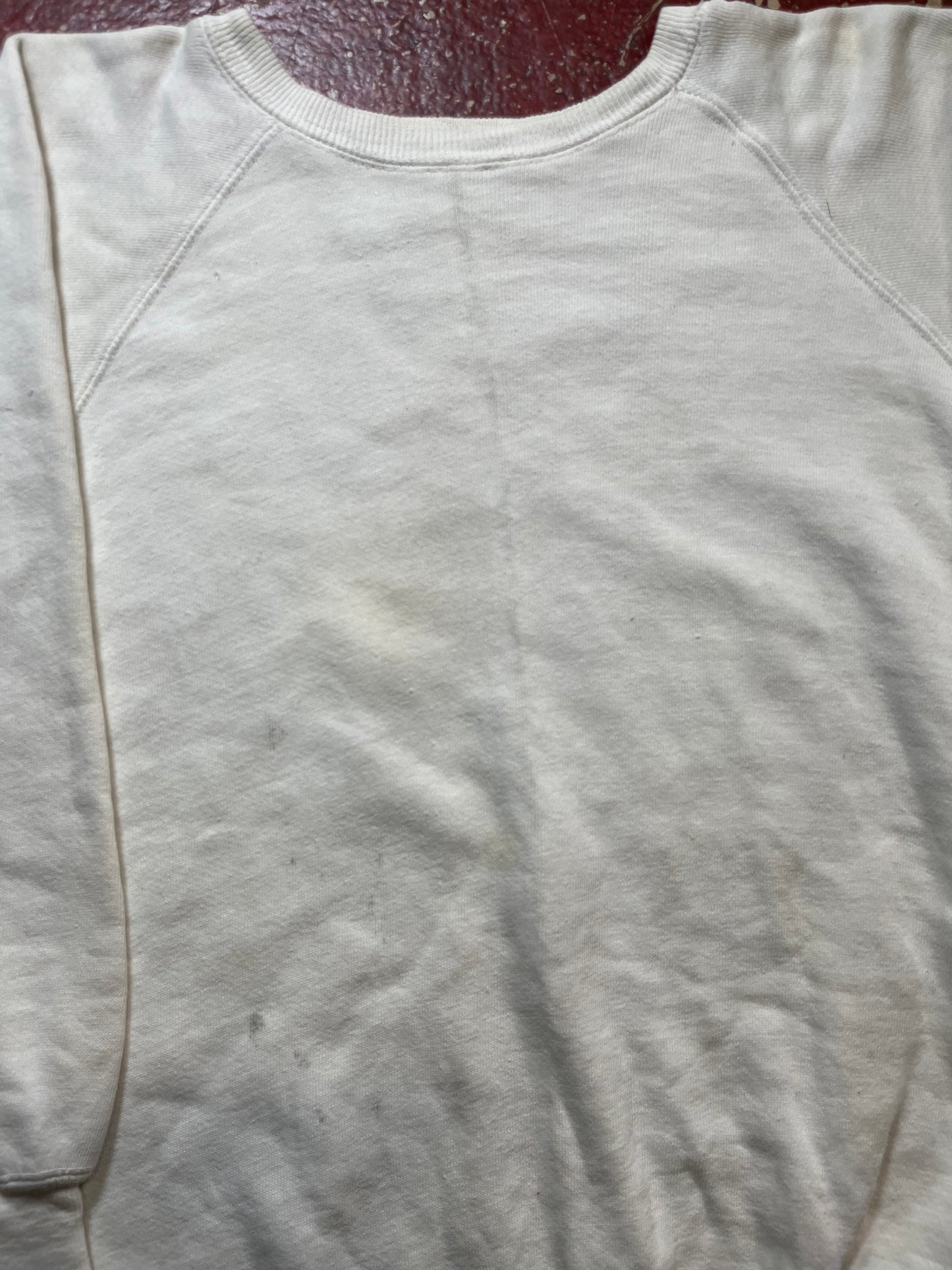 50s/60s White Crewneck