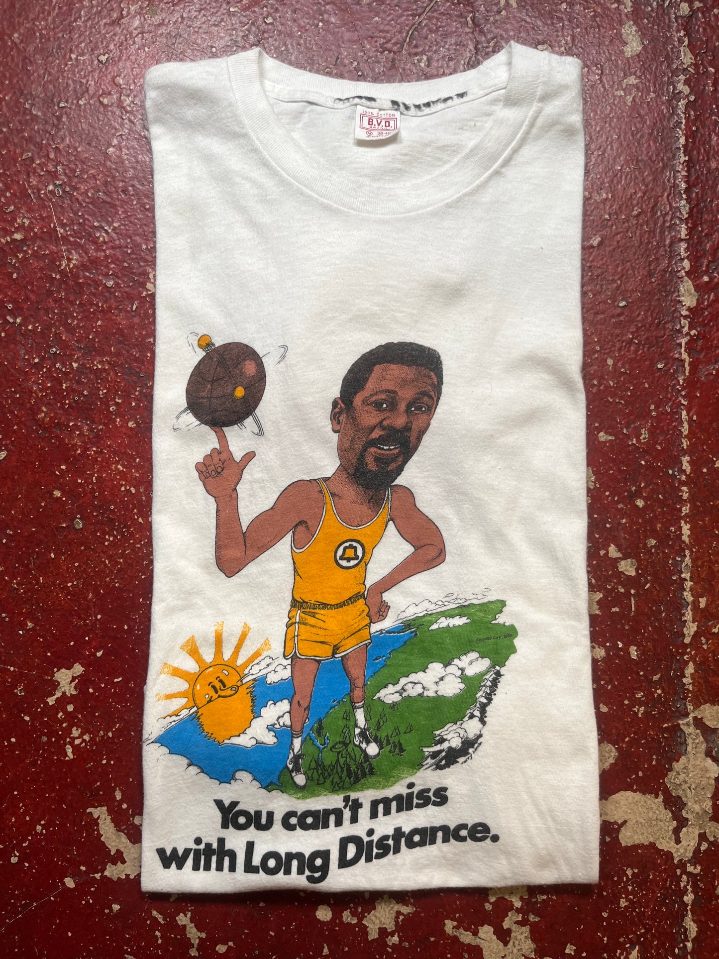 60s/70s Bill Russell “Bell System” Tee