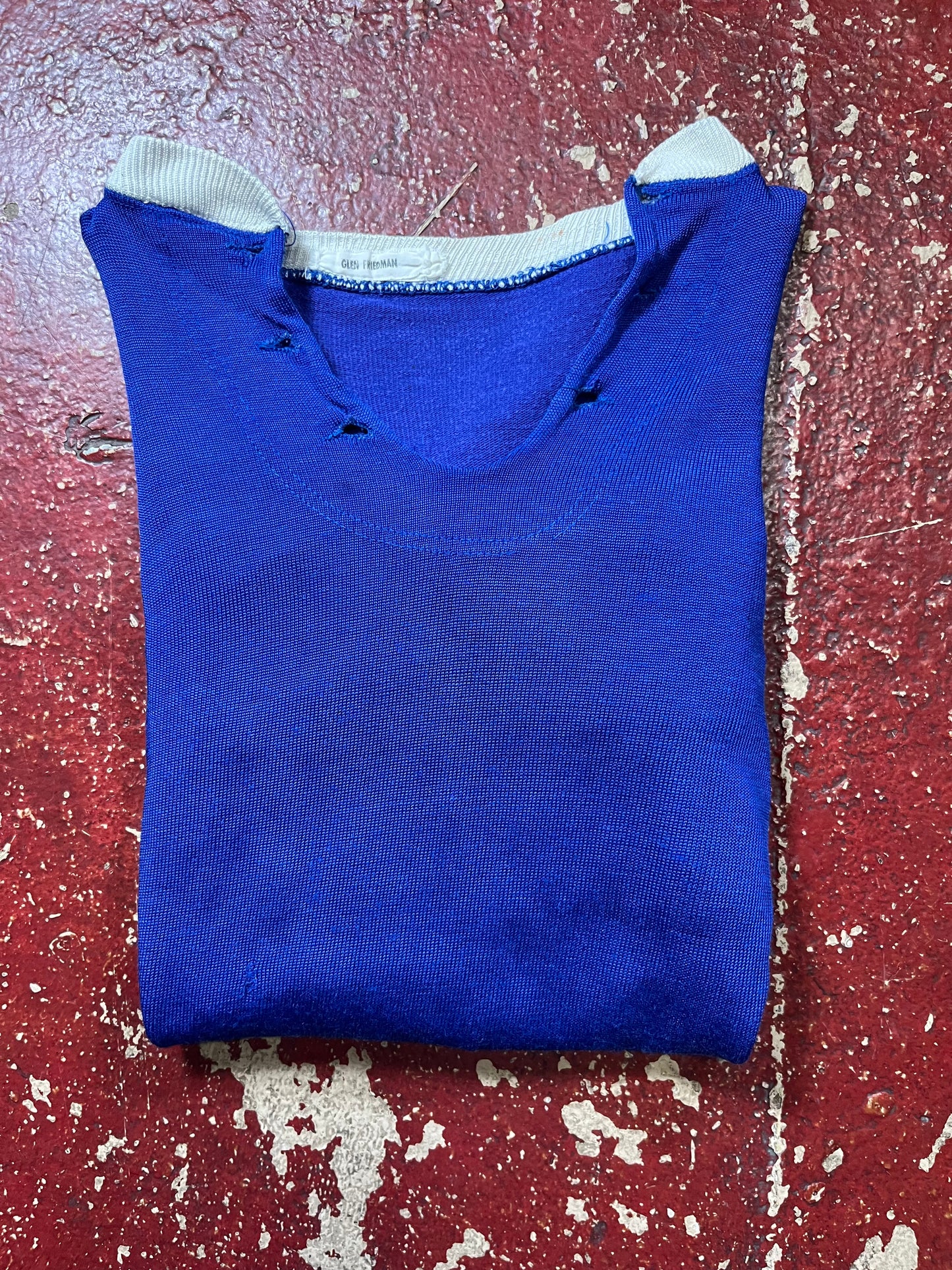 40s/50s Blue Striped 99 Jersey