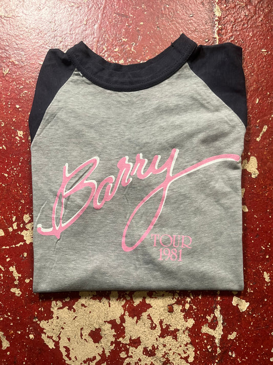 1981 Barry Manilow Quarter Sleeve Shirt