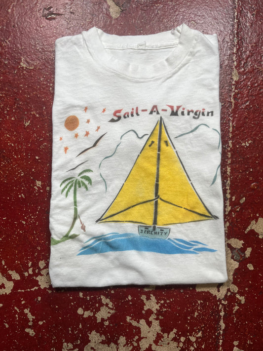 70s/80s Sail-A-Virgin Tee