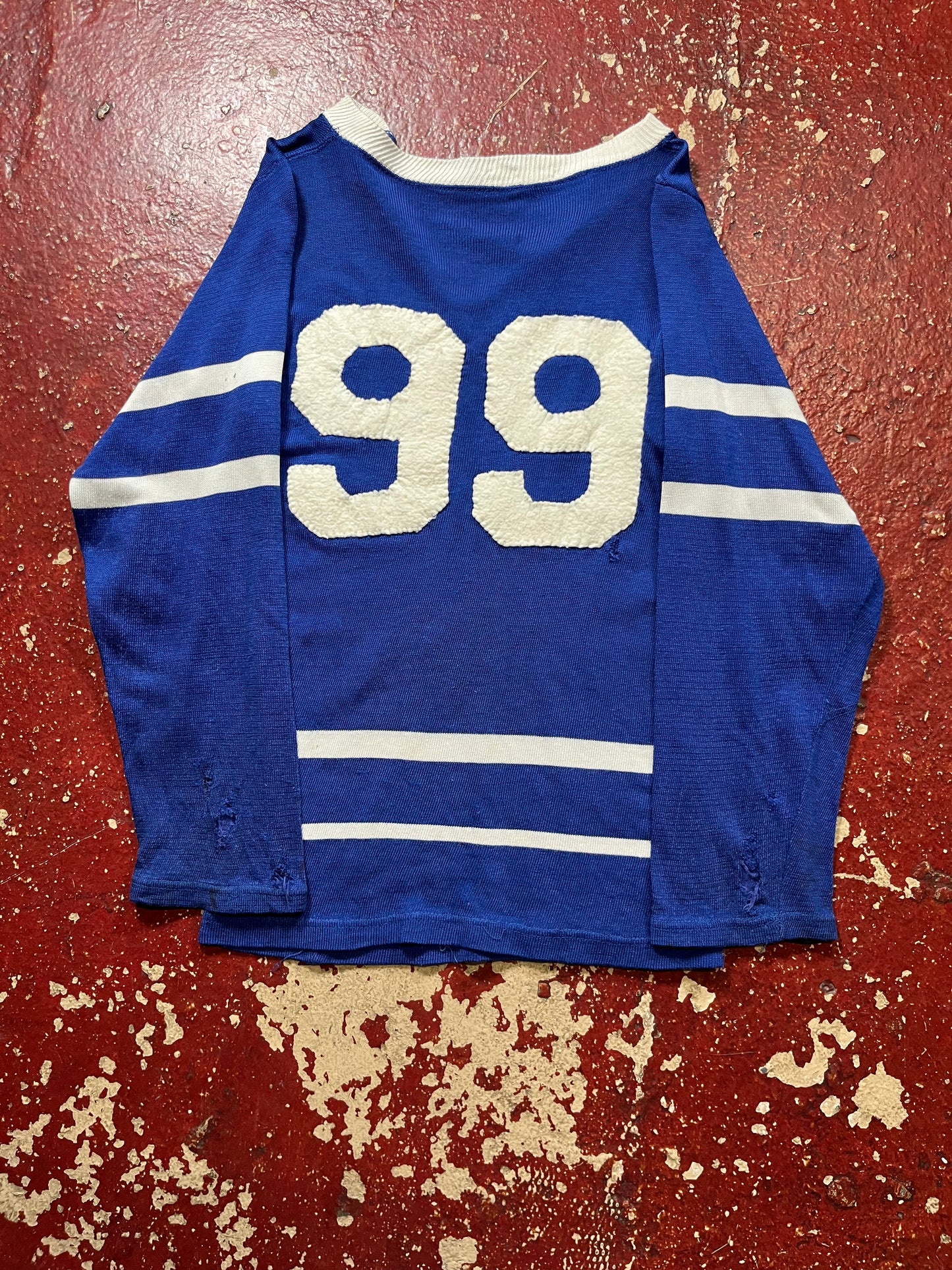 40s/50s Blue Striped 99 Jersey