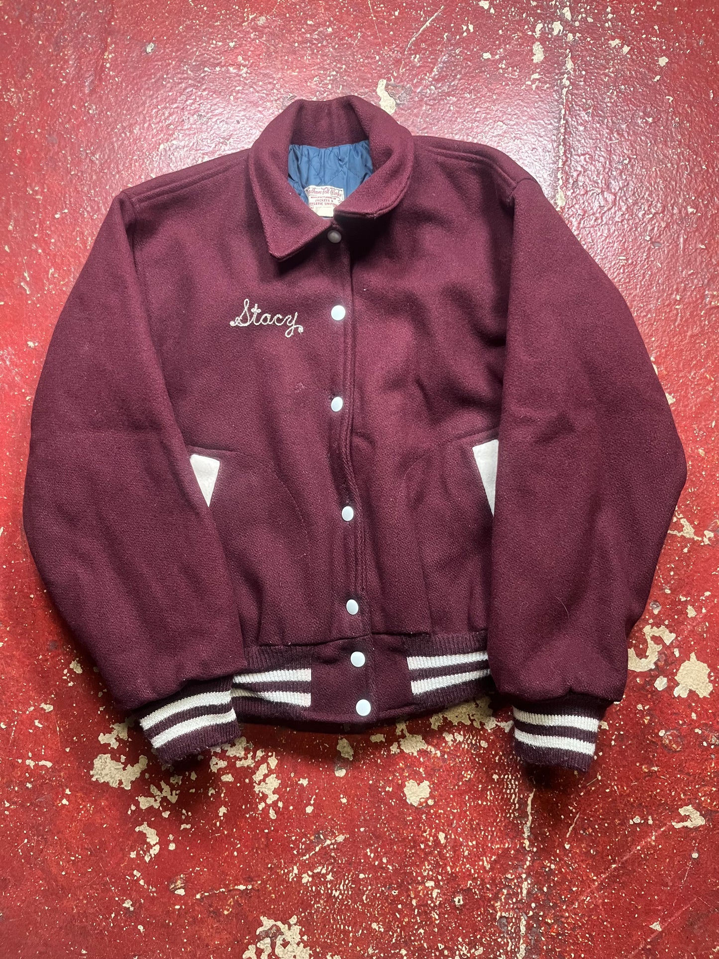 50s Fordham Felt Works “Stacy” Letterman Jacket