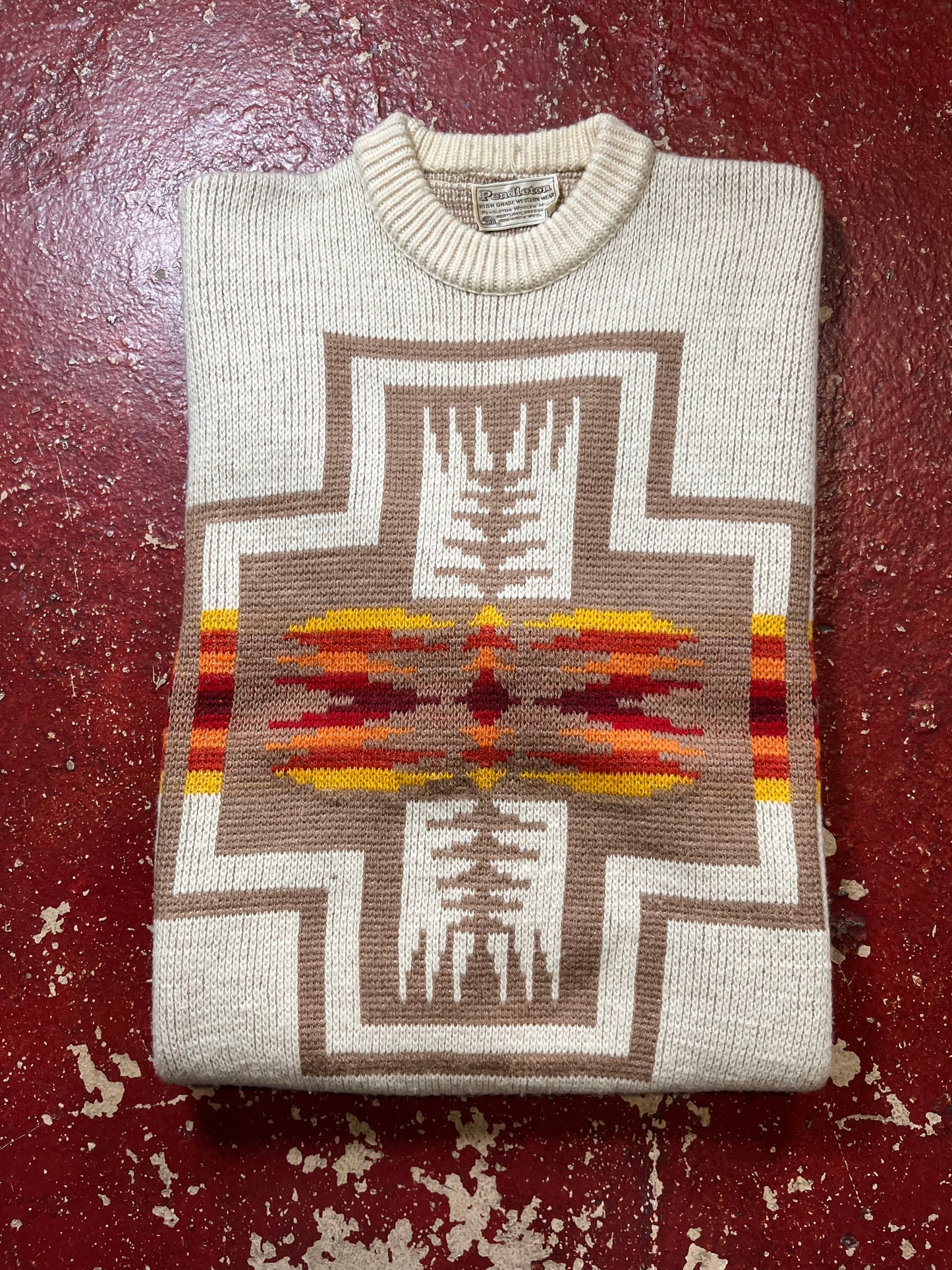 70s Pendleton Navajo Sweater