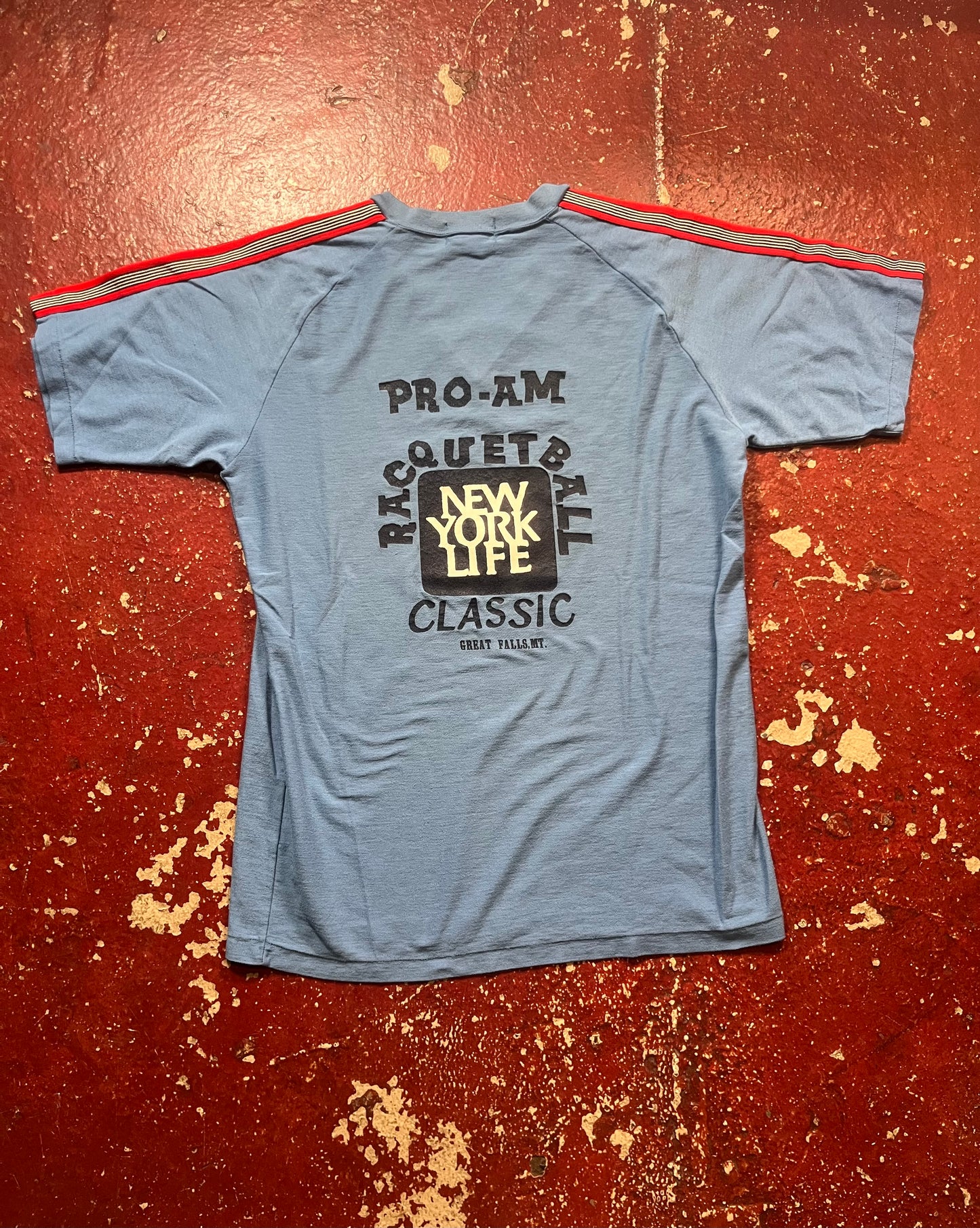 70s/80s Pro-Am Racquetball Vee Neck Shirt