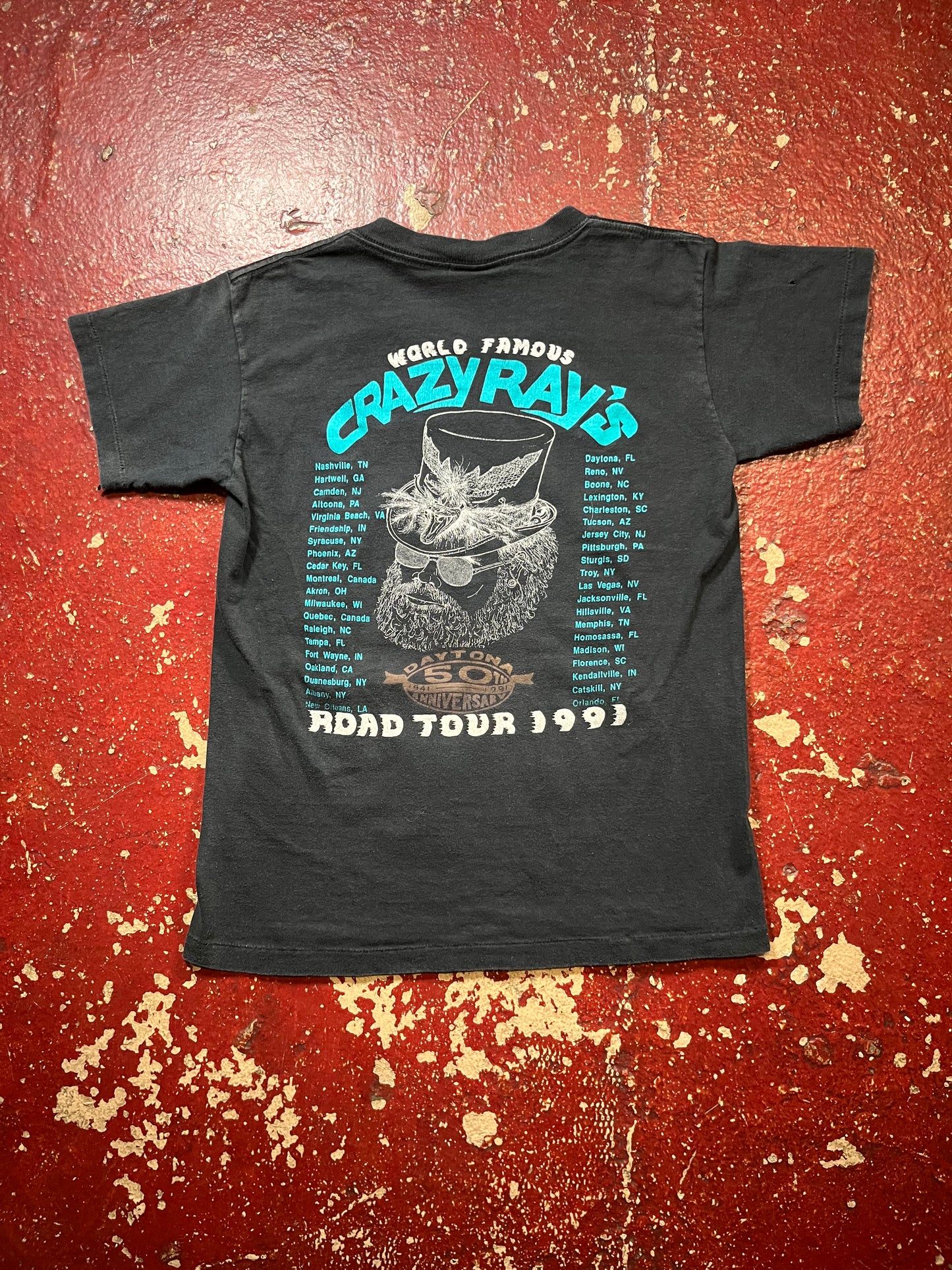 1991 Harley Davidson “Crazy Rays” Tee