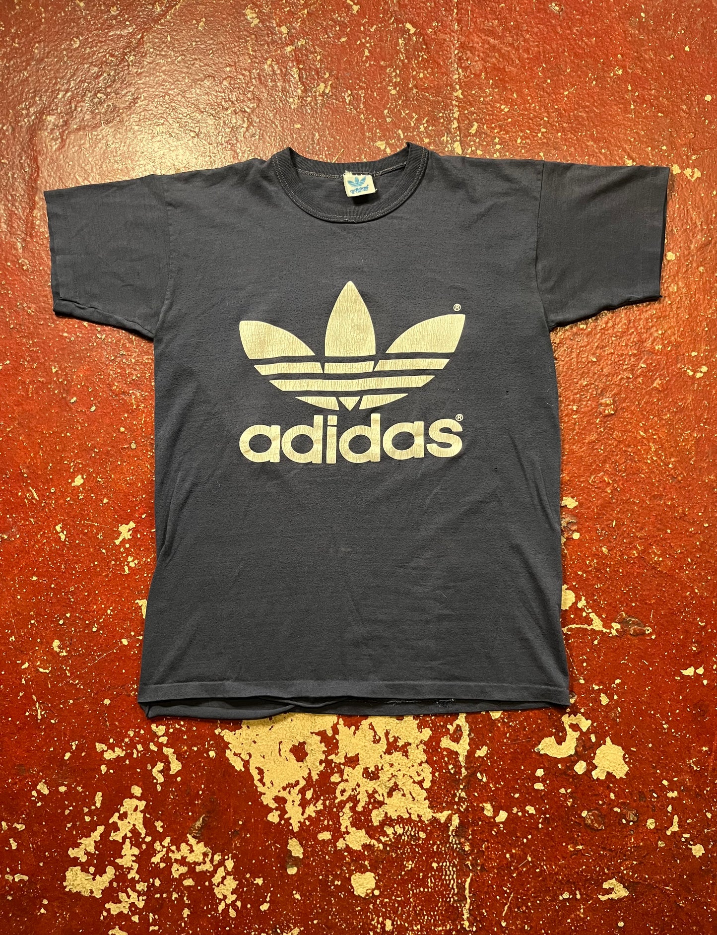 80s Adidas Trefoil Tee