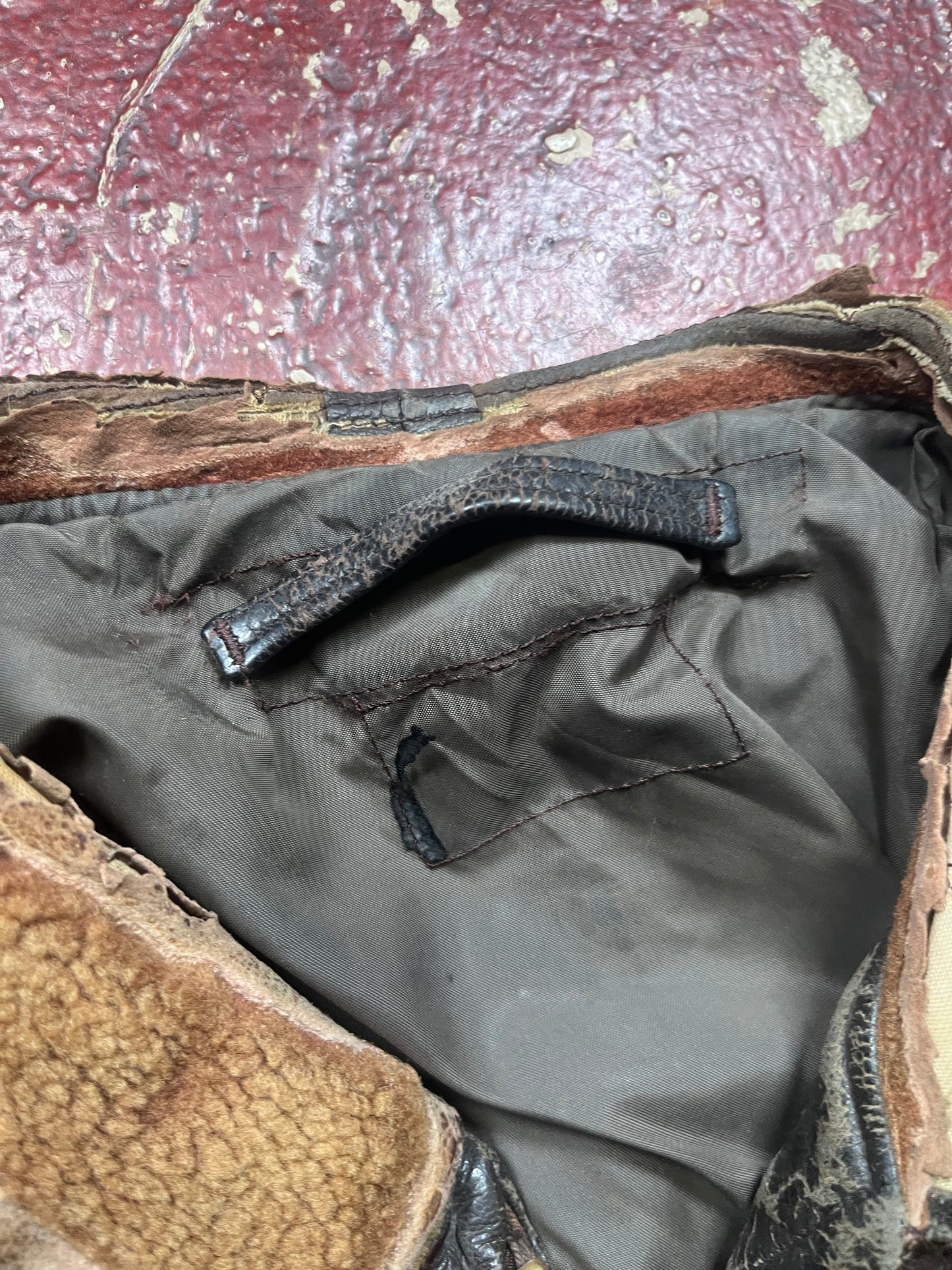 50s/60s G1 Leather Bomber Jacket