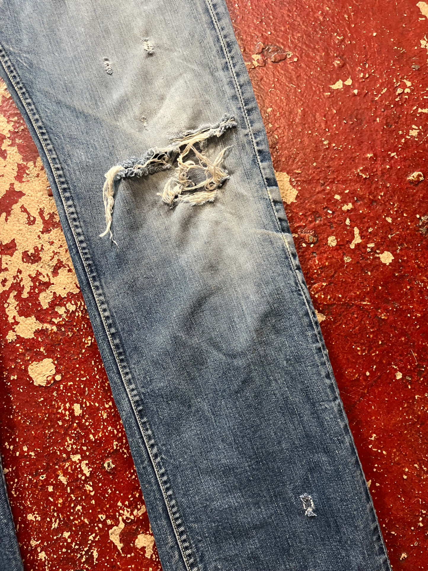 60s Lee Riders Half Selvedge Jeans