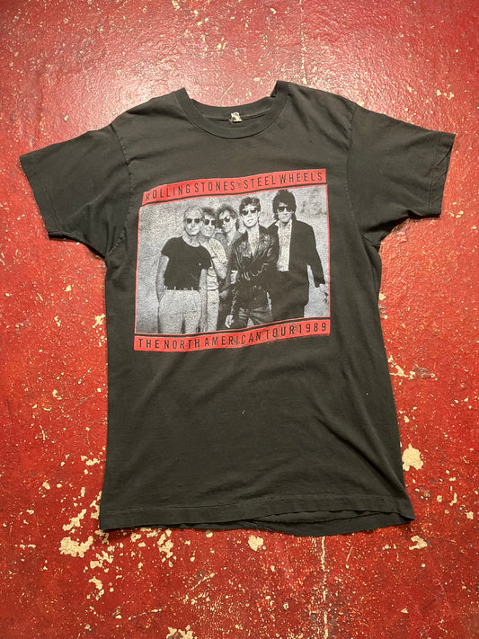 1989 Rolling Stones “Steel Wheels” Tee