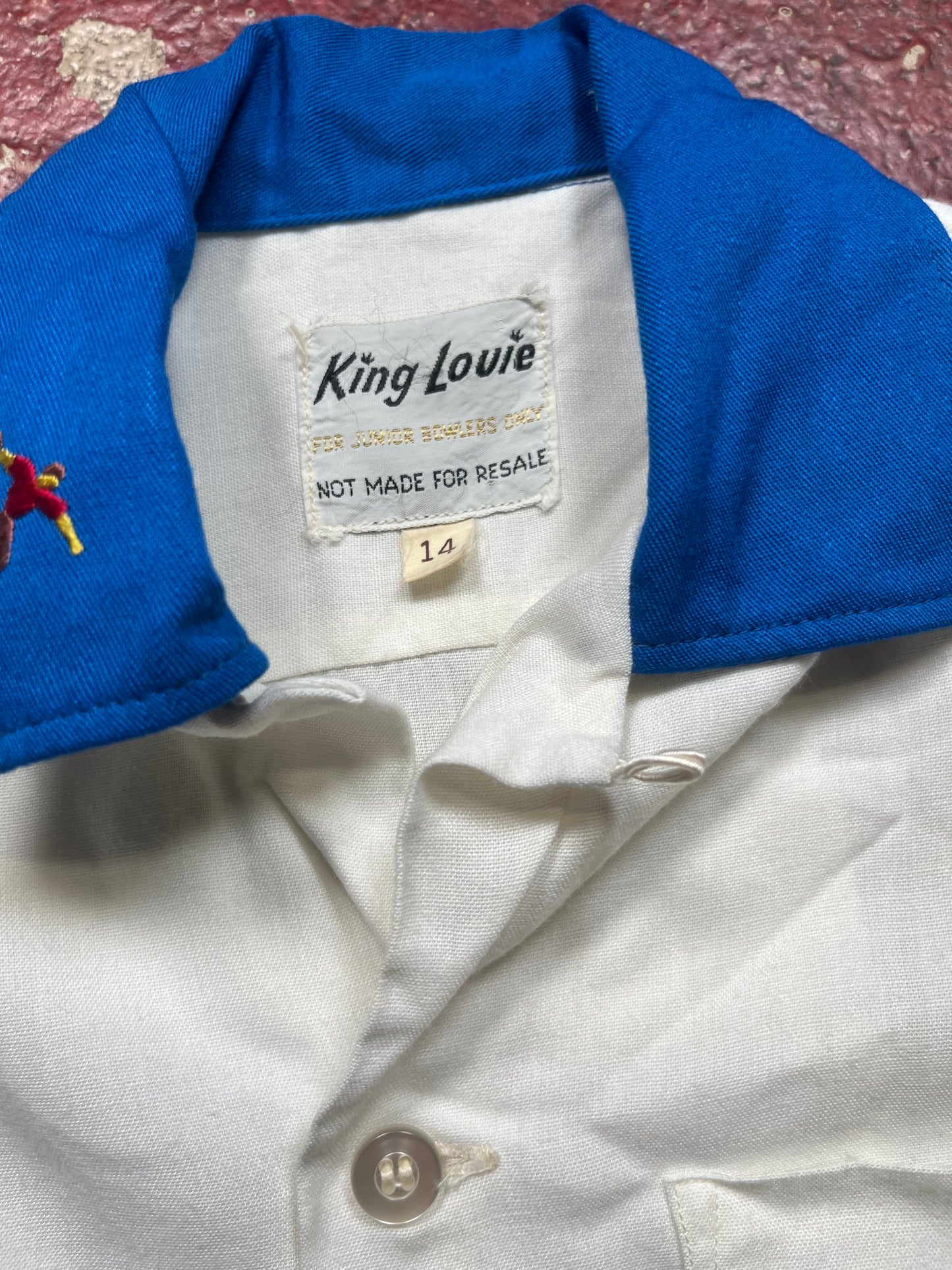 60s King Louie Rayon Bowling Shirt