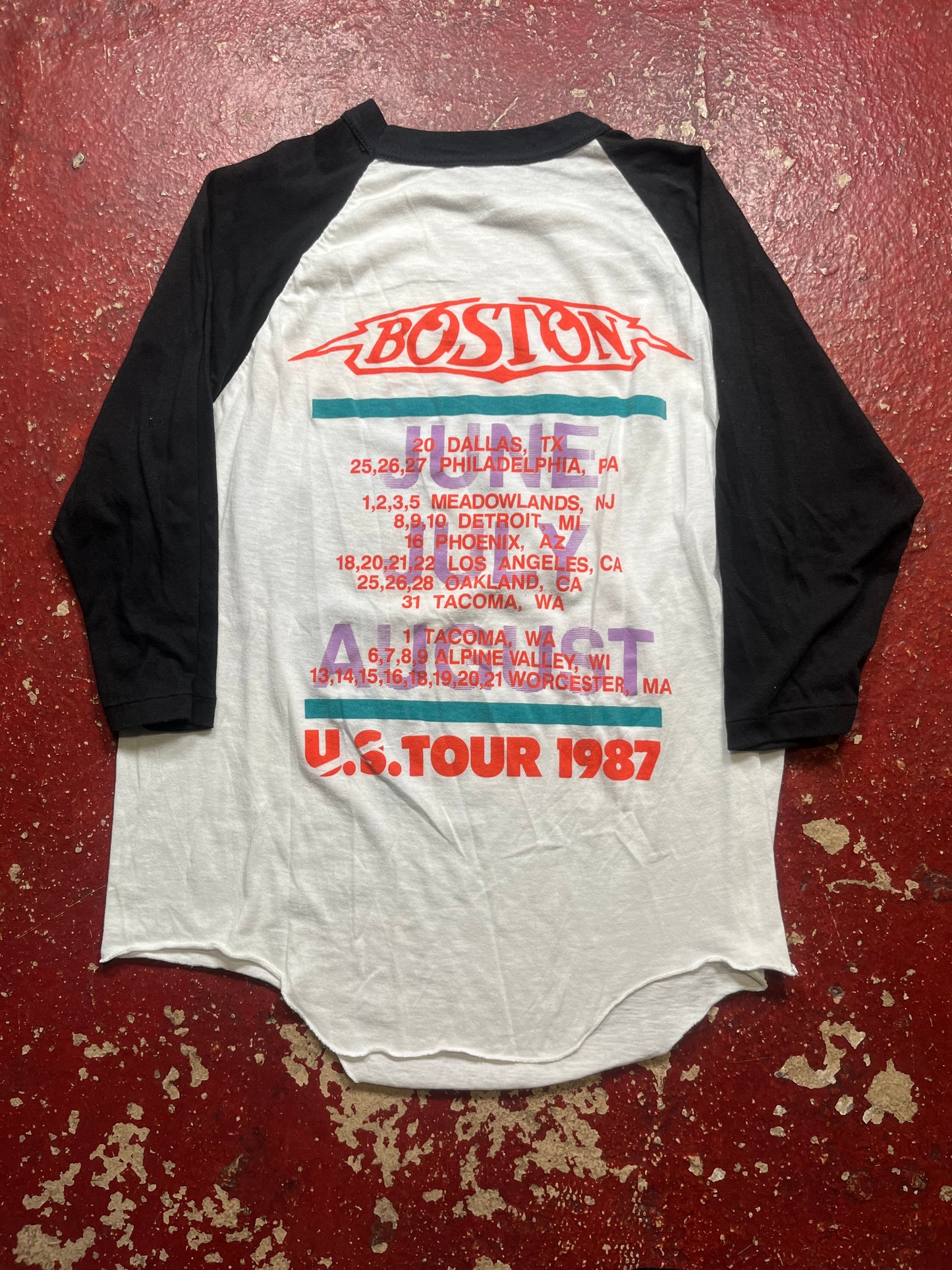 1987 Boston Quarter Sleeve Shirt