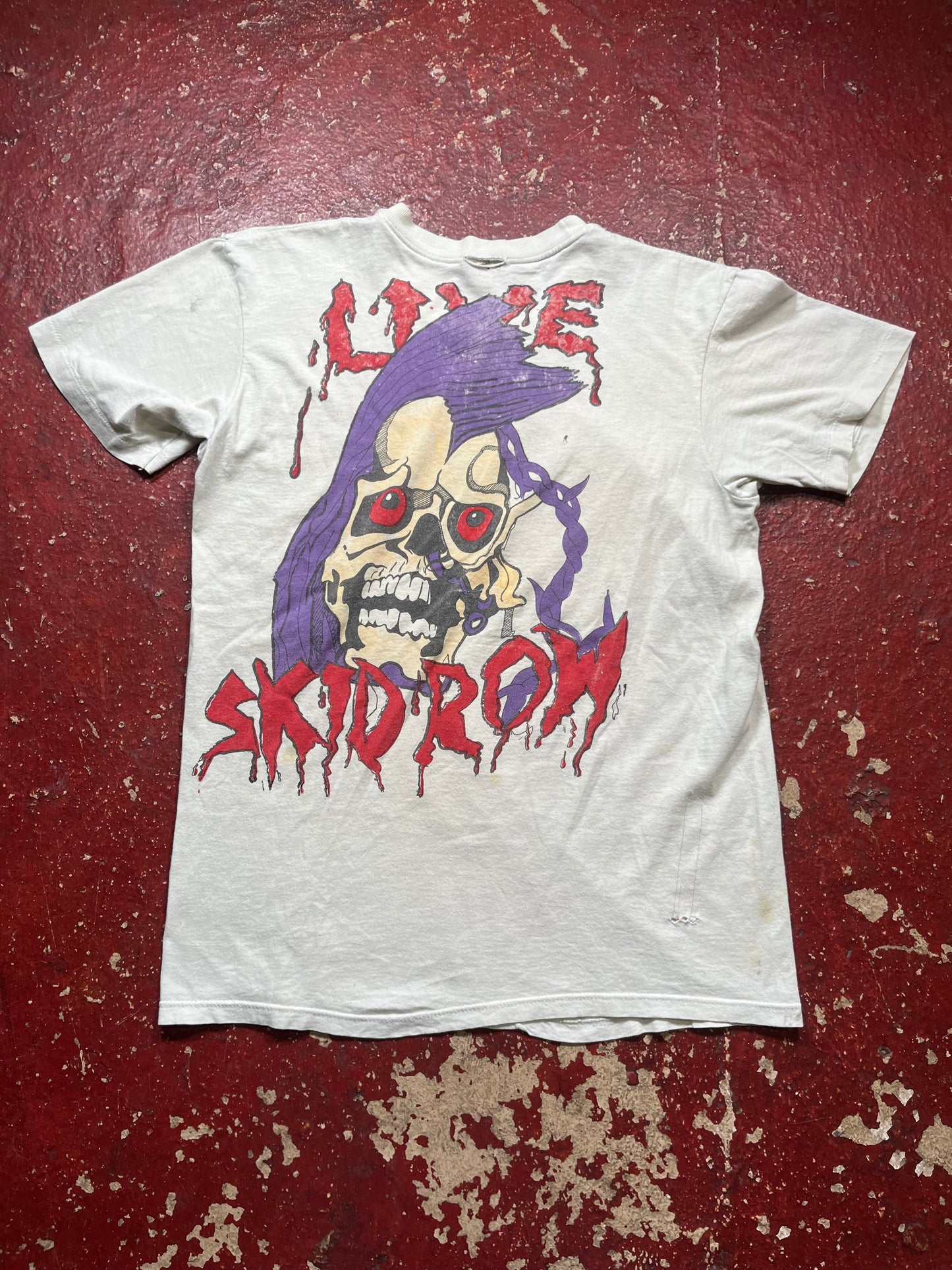 1990 Aerosmith x Skid Row “Pump” Tee