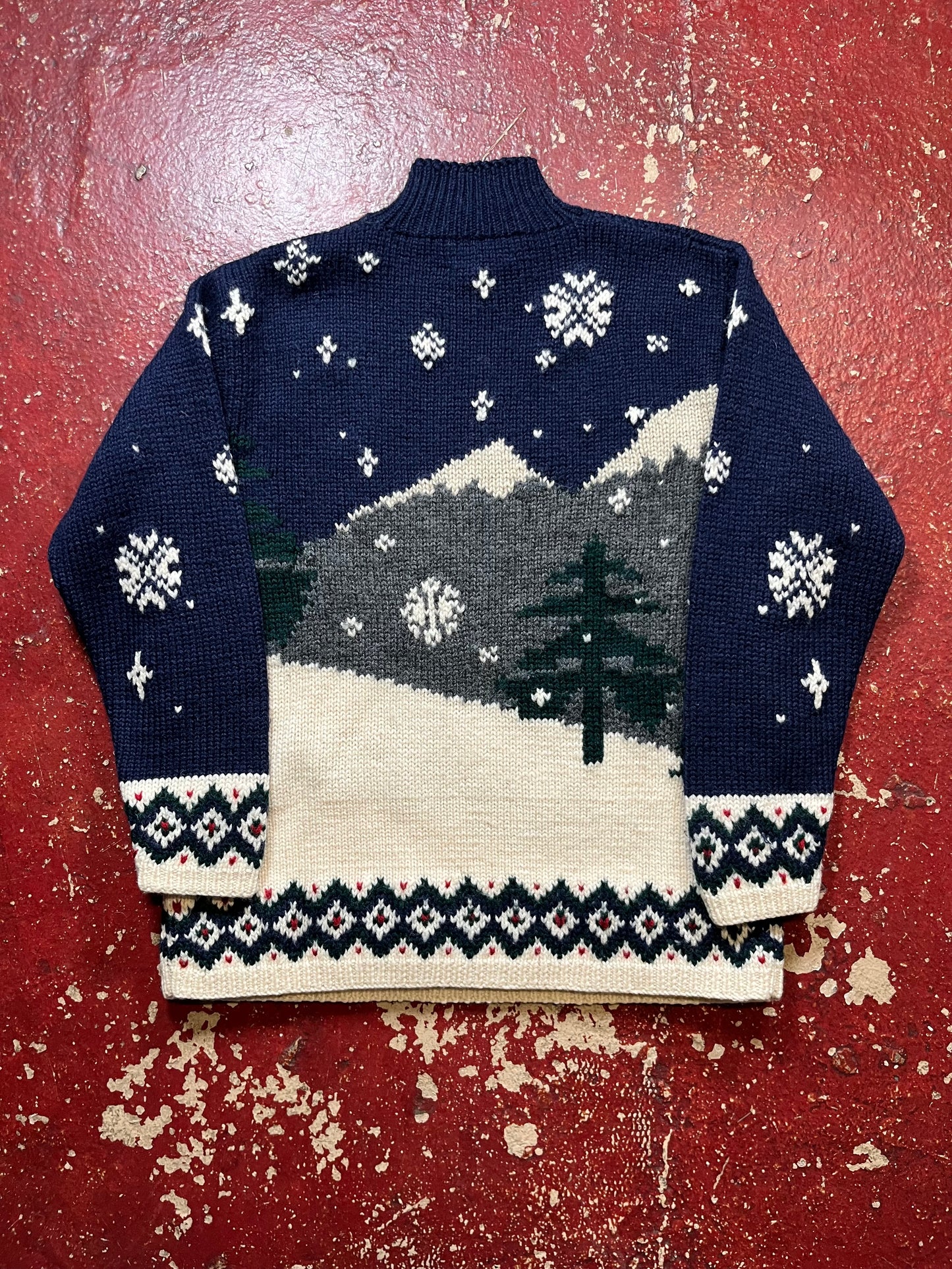 90s Ralph Lauren Skiing Knit Sweater