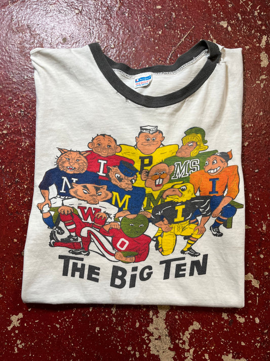 70s Champion Big Ten Ringer Tee