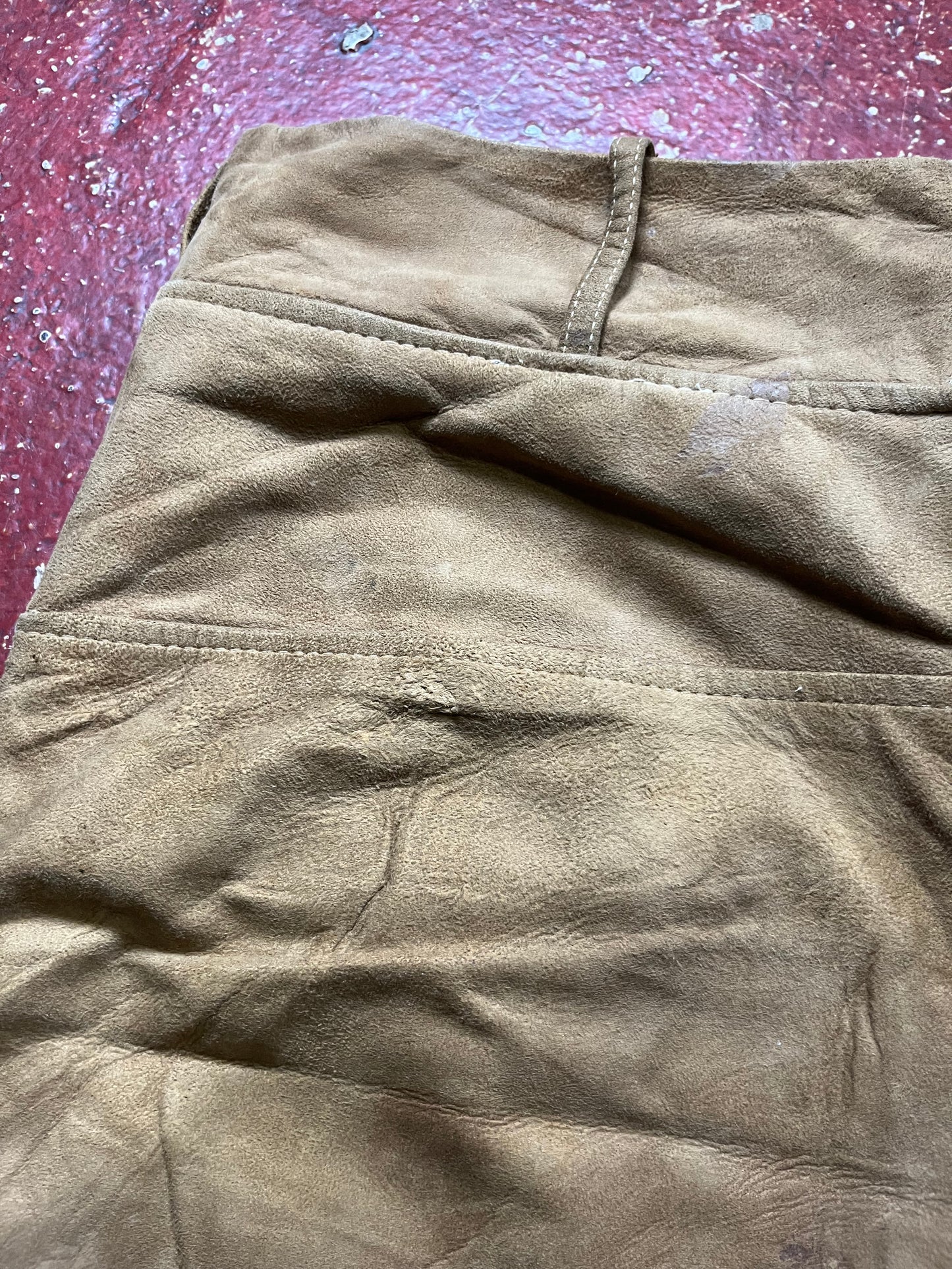 70s Robert Lewis Suede Pants
