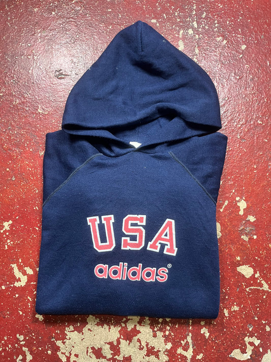 80s Adidas USA Hoodie