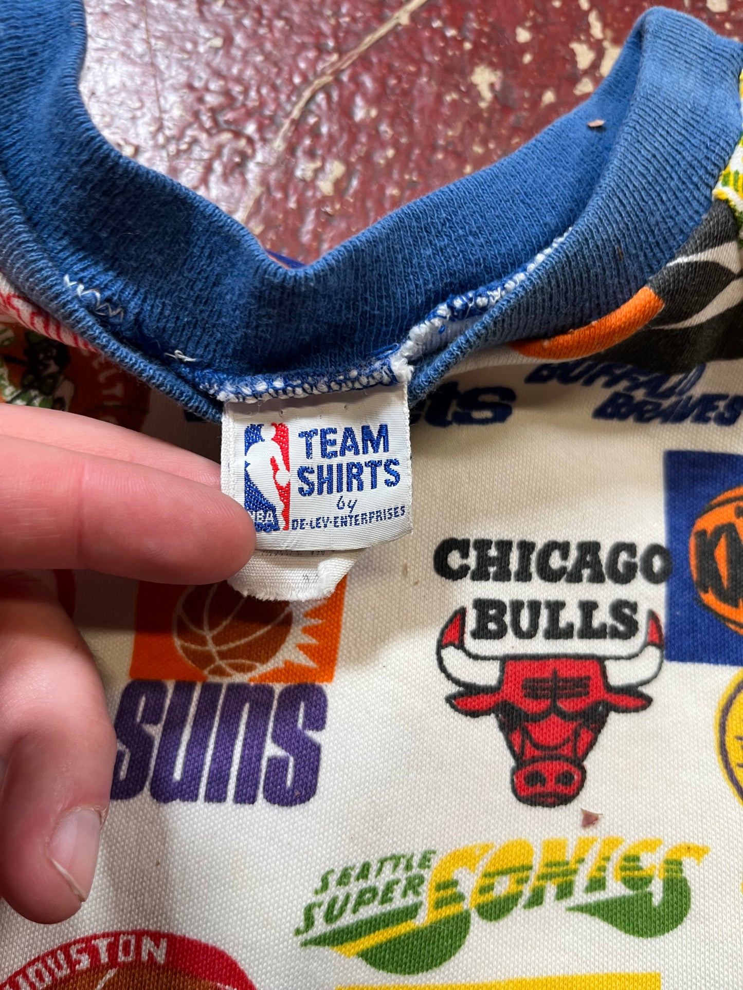 70s/80s NBA Teams Ringer Tee