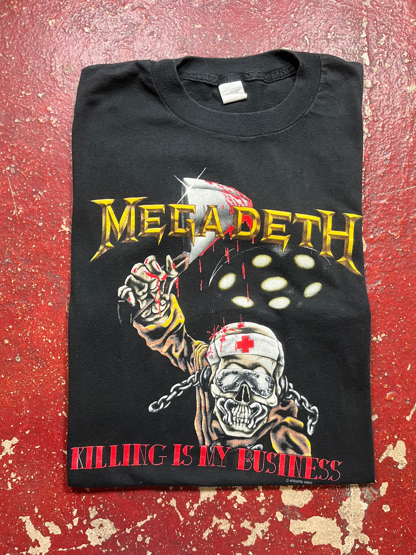 1988 Megadeth “Killing Is My Business” Tee