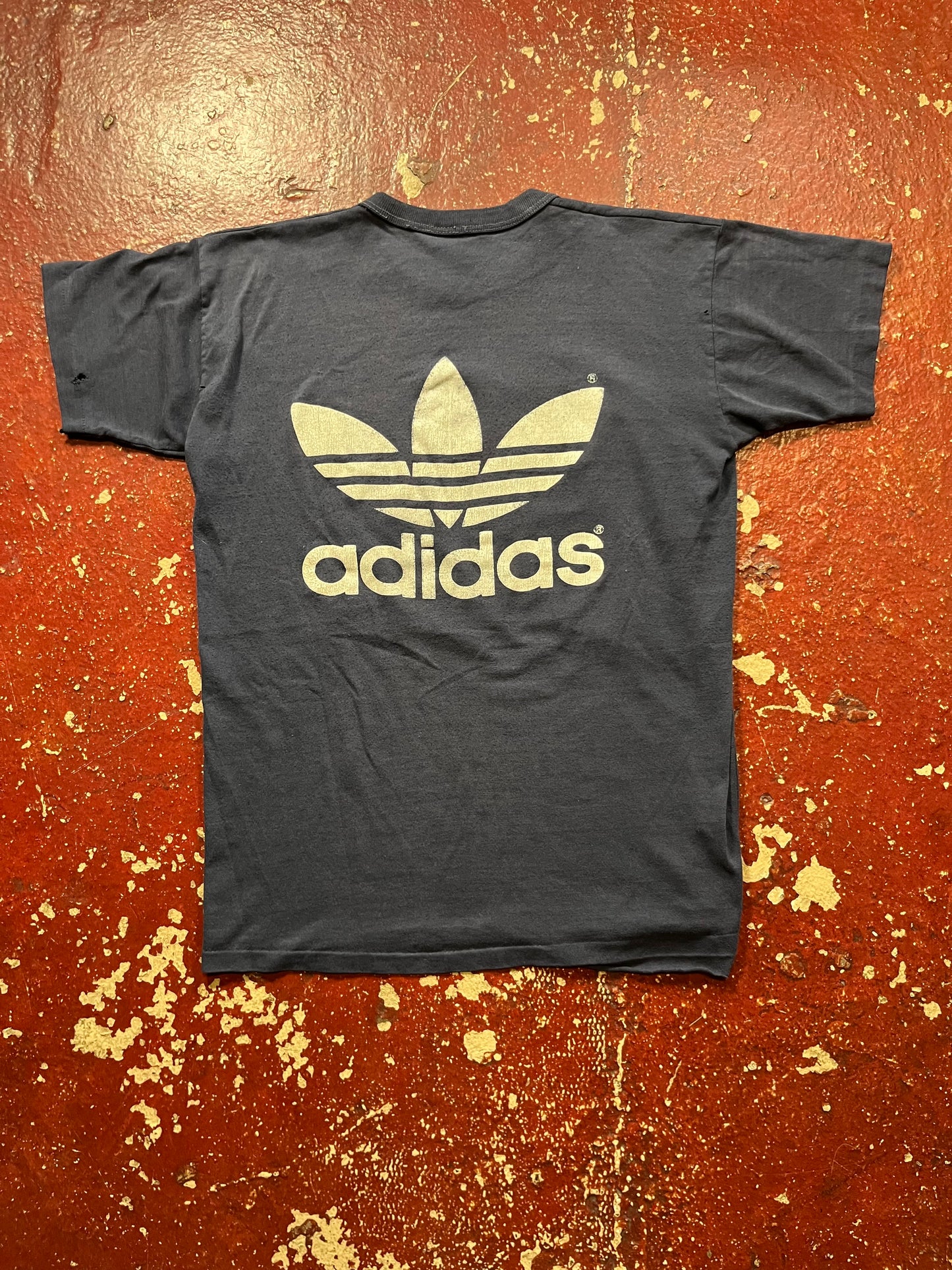 80s Adidas Trefoil Tee