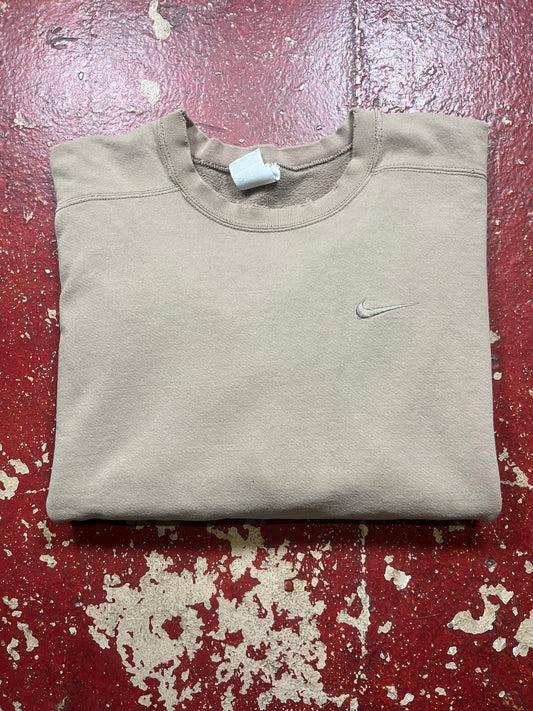 90s Nike Brown Crewneck