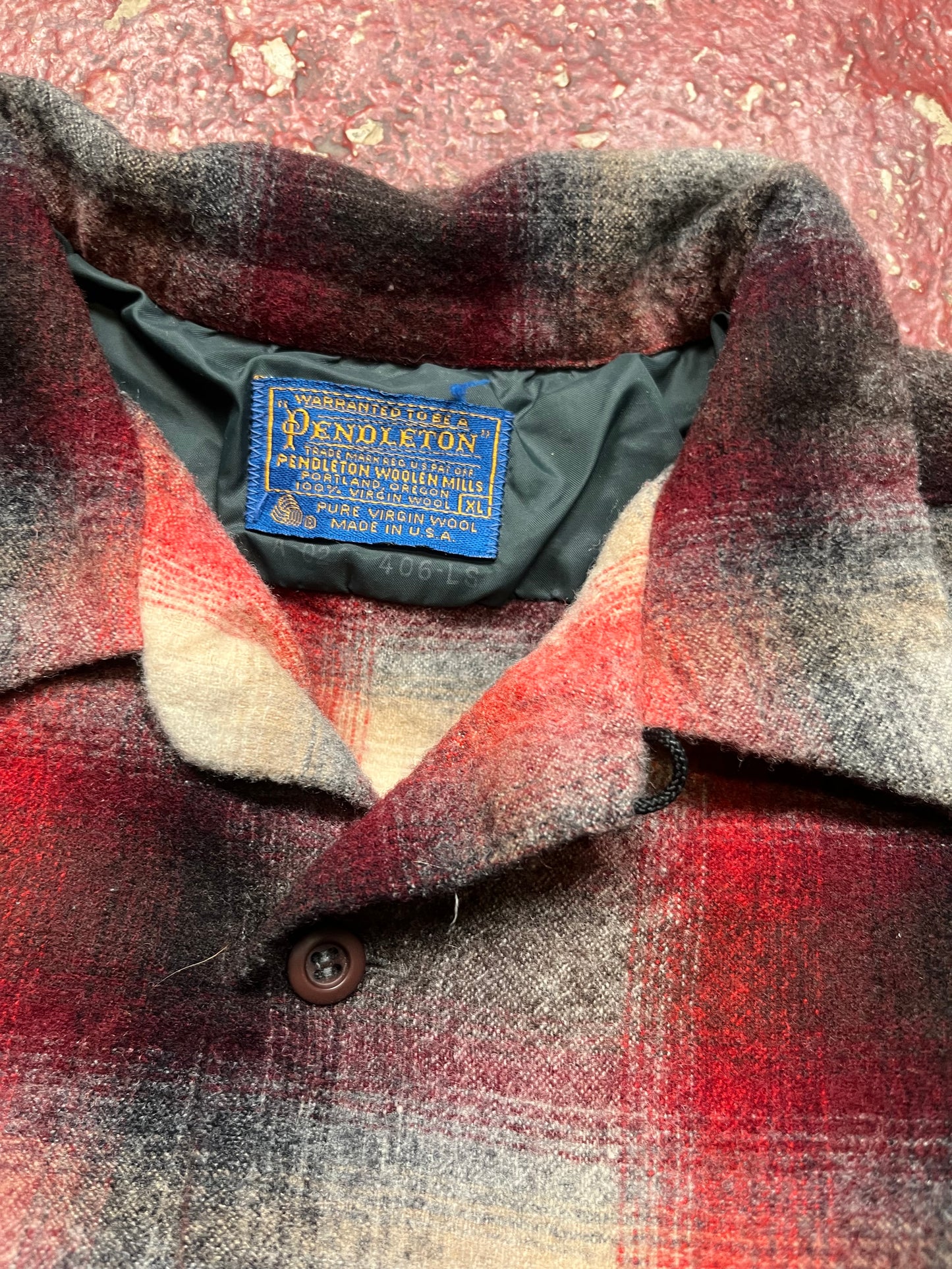 60s Pendleton Loop Collar Board Shirt