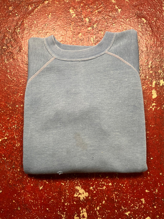 60s Light Blue Crewneck