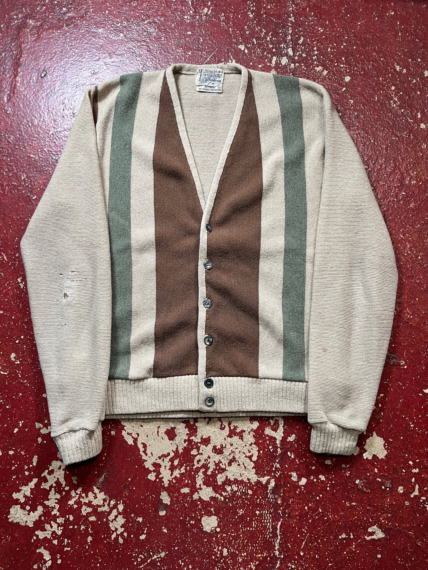 60s Townbrook Striped Cardigan