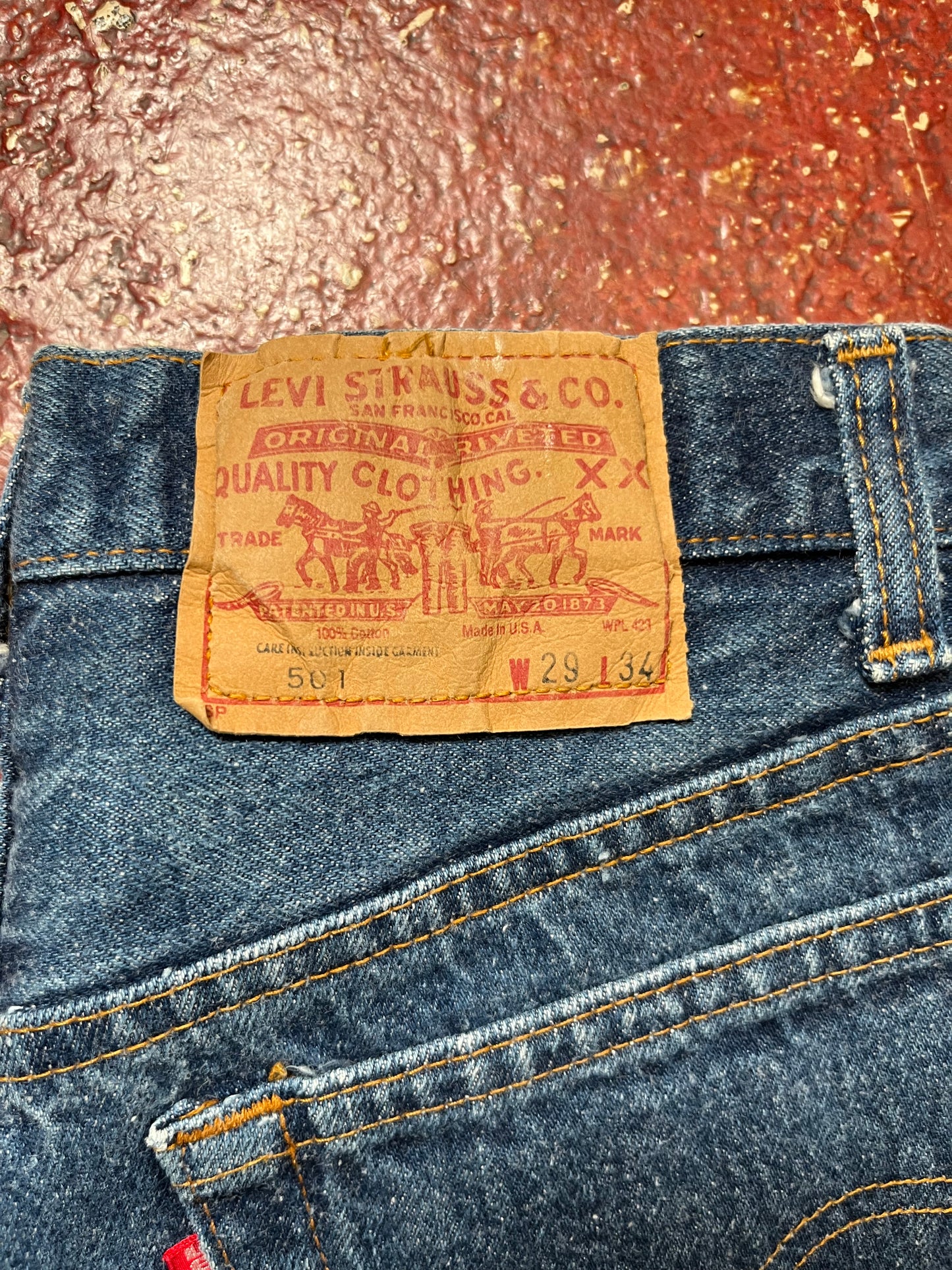 80s Levi’s 501s Jeans