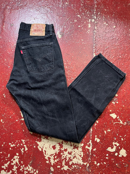 90s Levi’s 501s Black Jeans