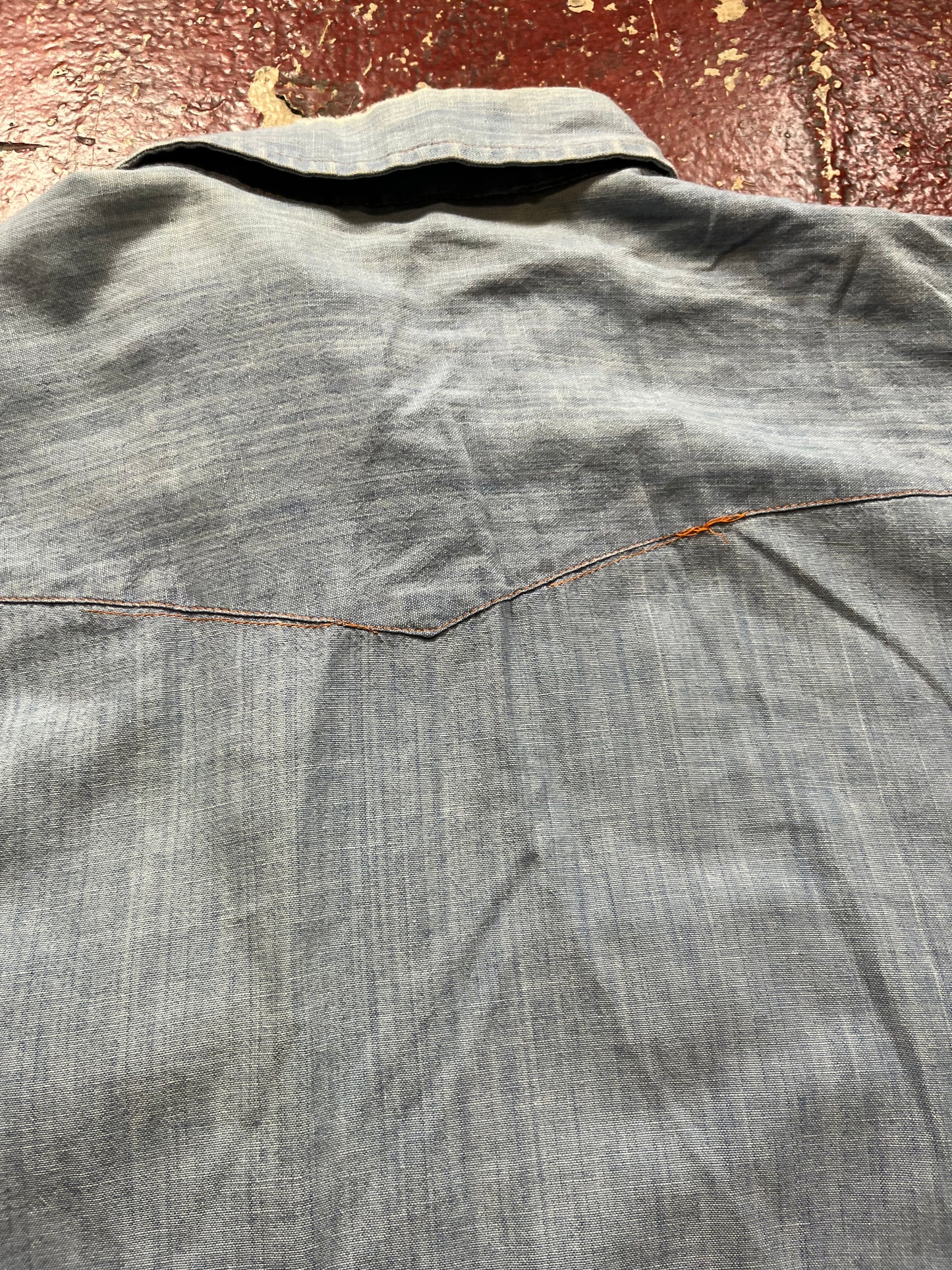 60s/70s BJR Western Pearl Snap Long Sleeve Shirt