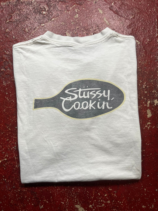 90s Stussy “Cookin” Tee