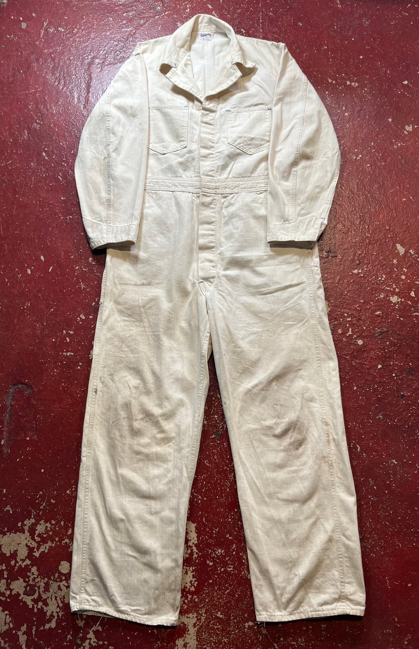 40s/50s Calco White Coveralls
