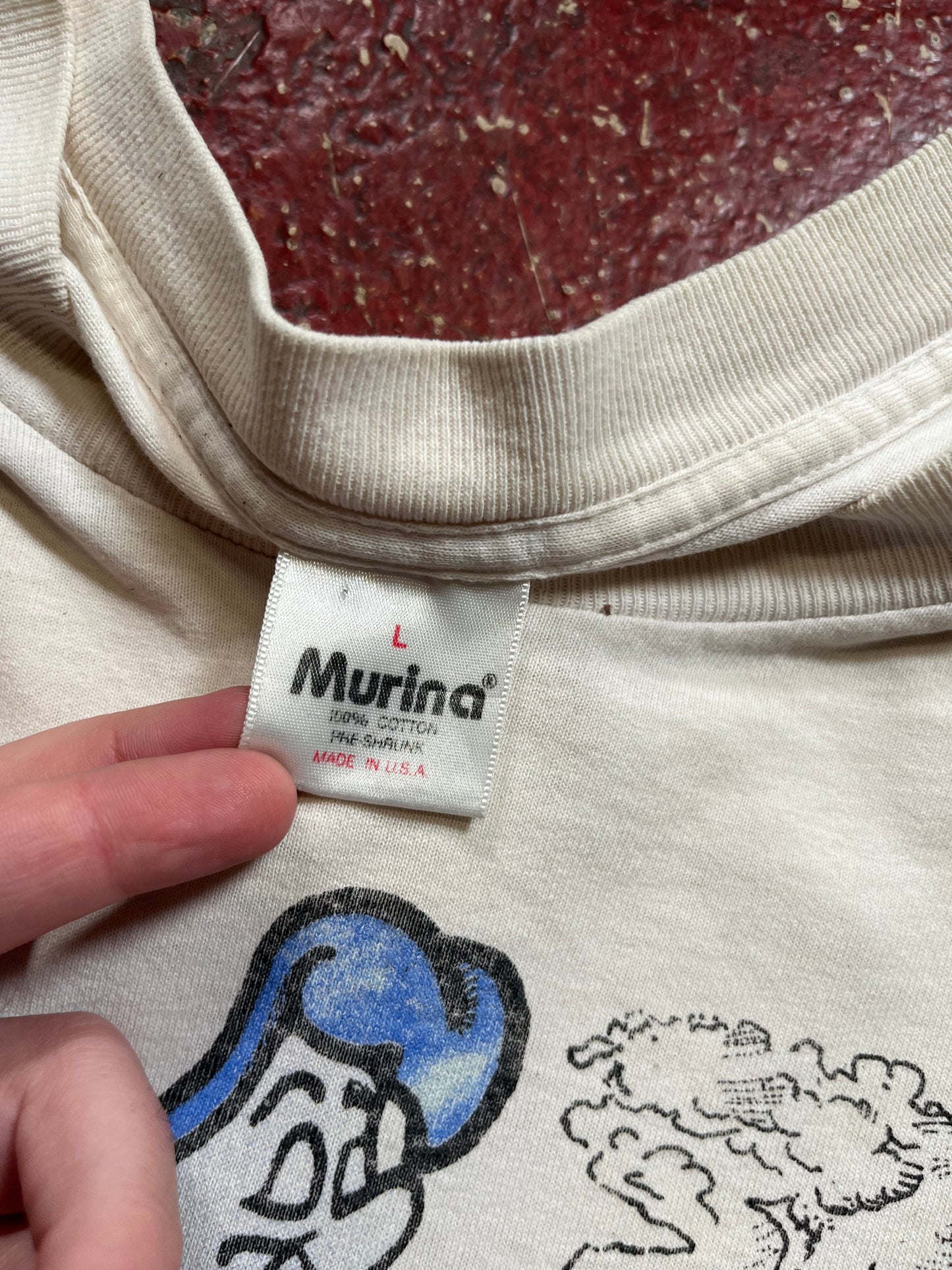 90s Alice In Wonderland “Caterpillar” Tee