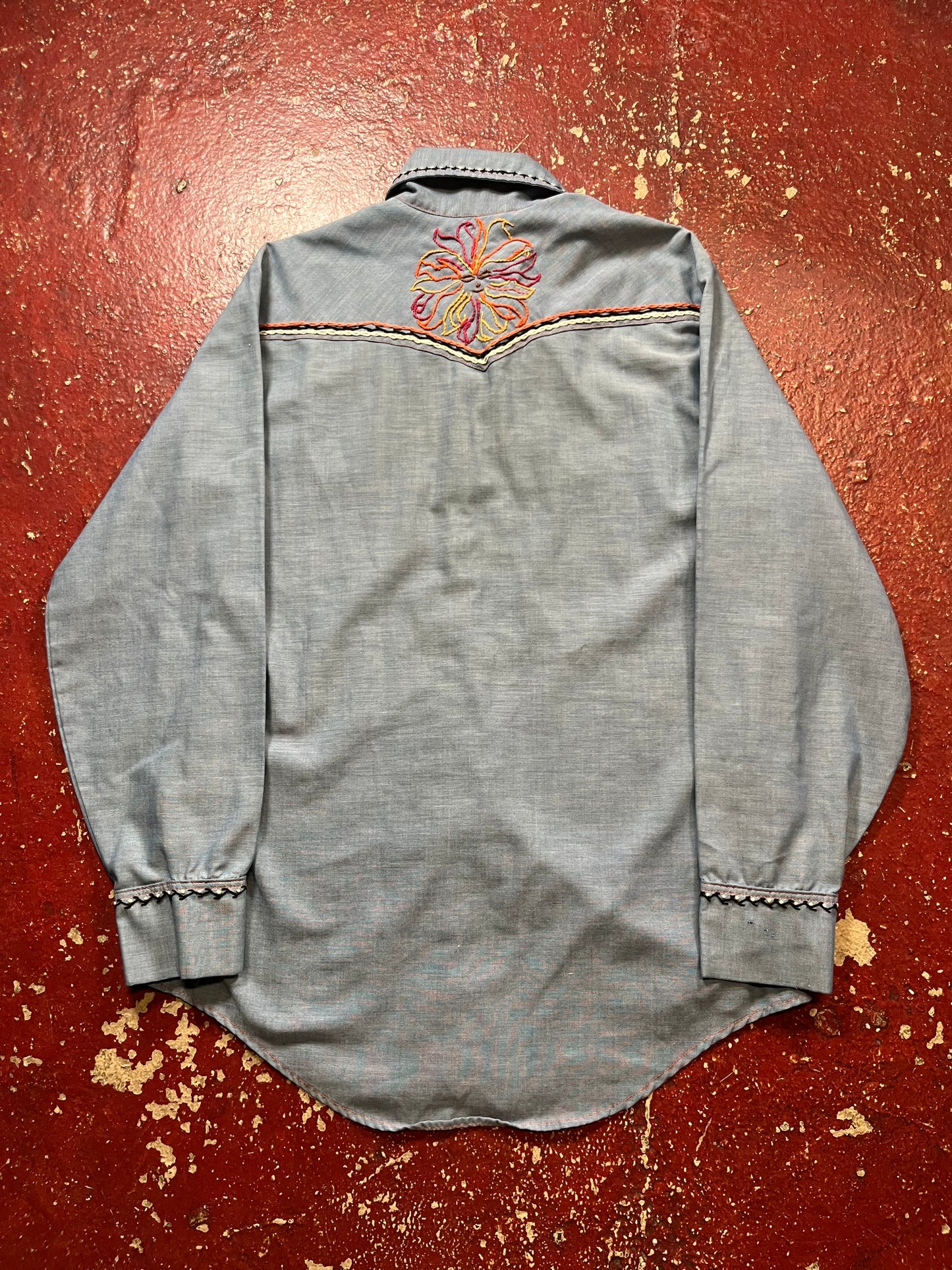 70s Big Mac Sun Chambray Long Sleeve Shirt