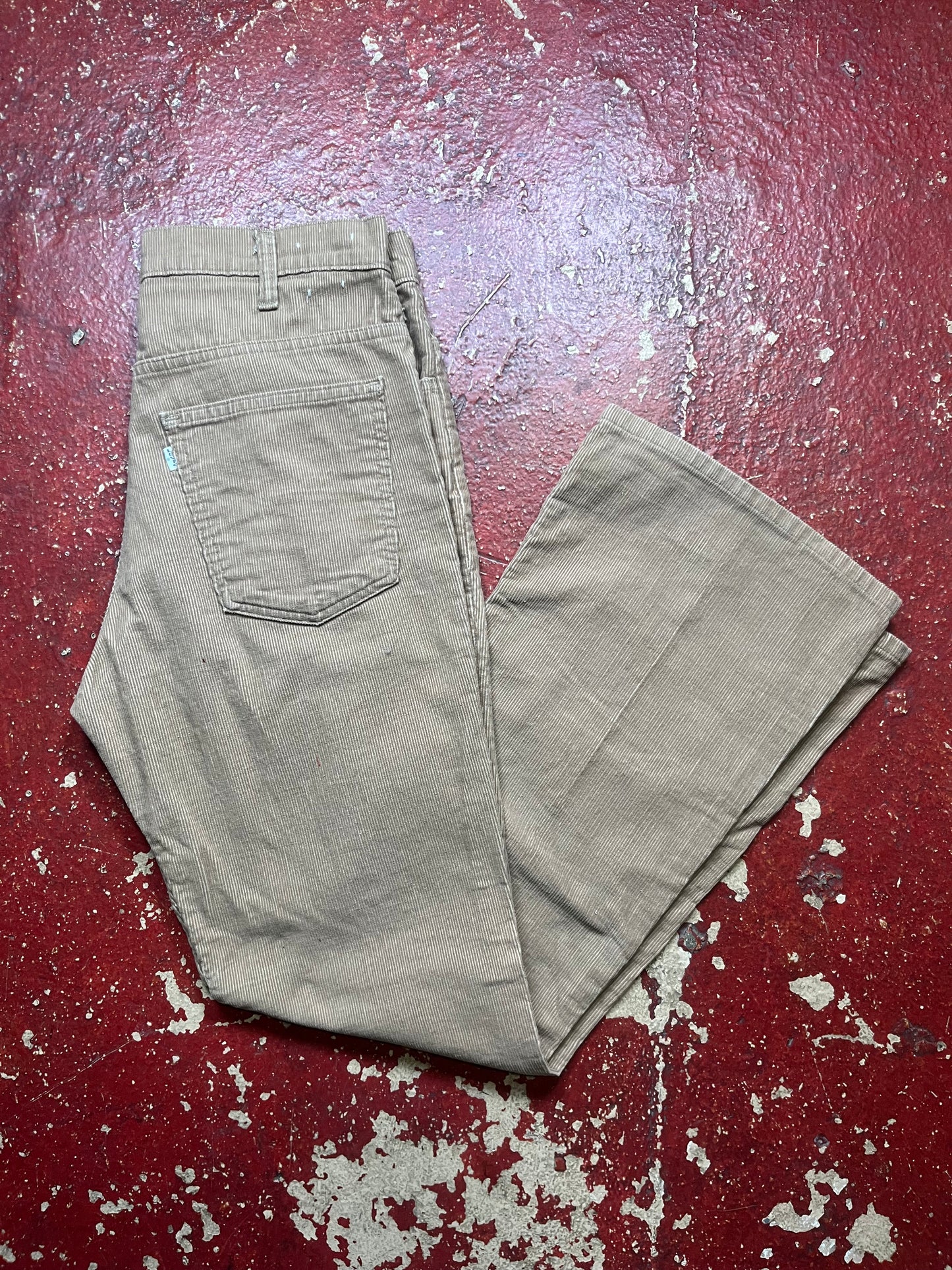 70s Levis Khaki Corduroy Pants