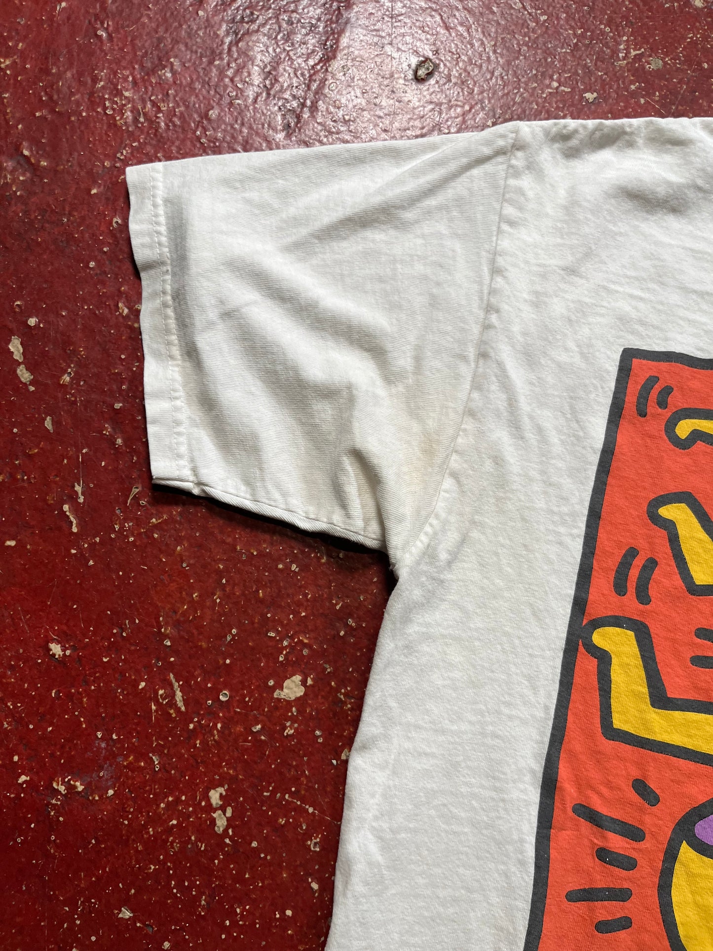 1993 Keith Haring “Learning Through Art” Tee