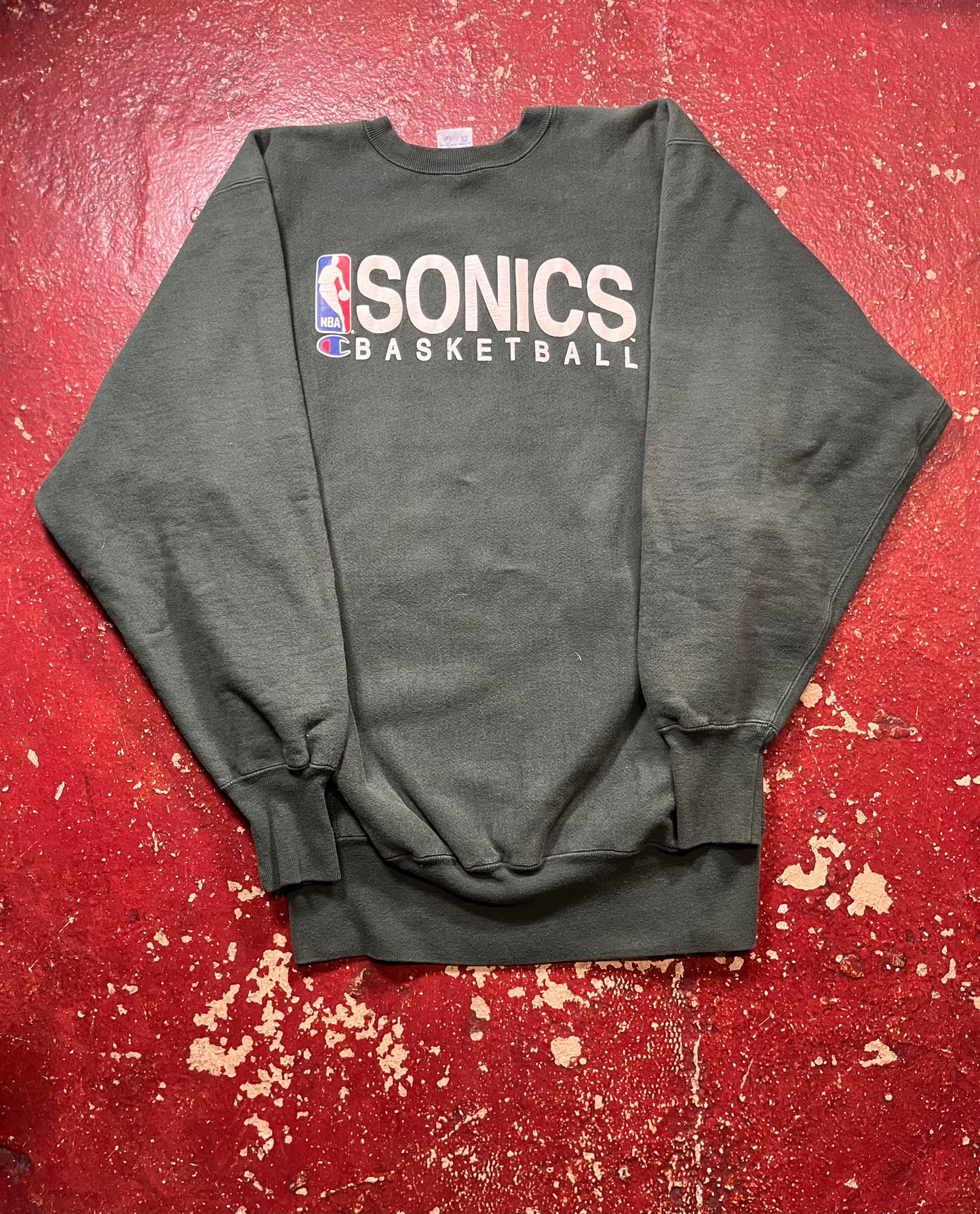 90s Champion Reverse Weave Seattle Sonics Crewneck