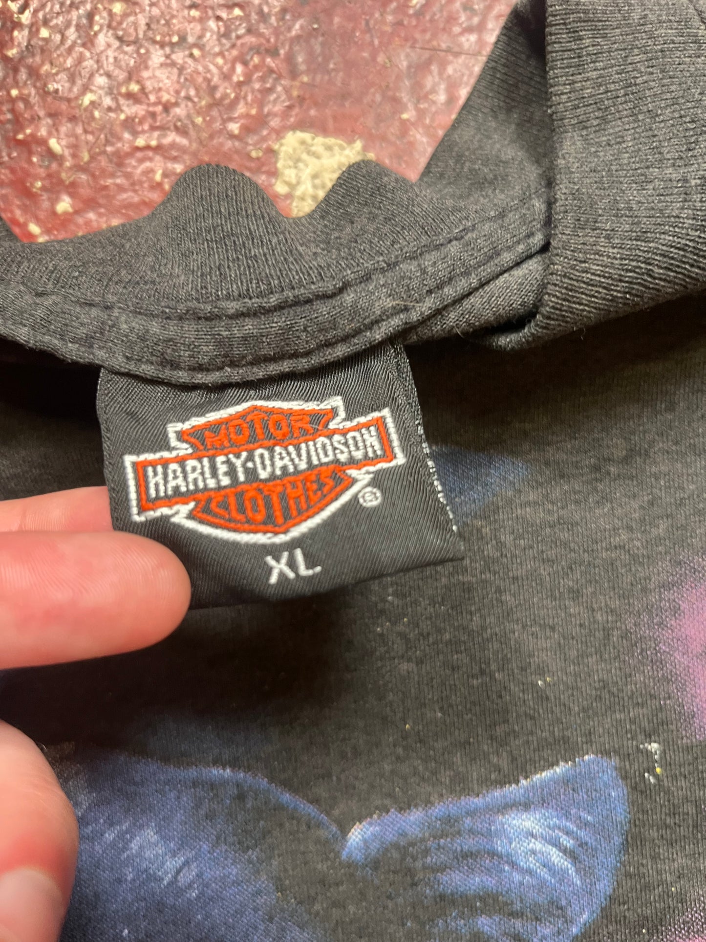 1990 3D Emblem Harley Davidson Panther Tee