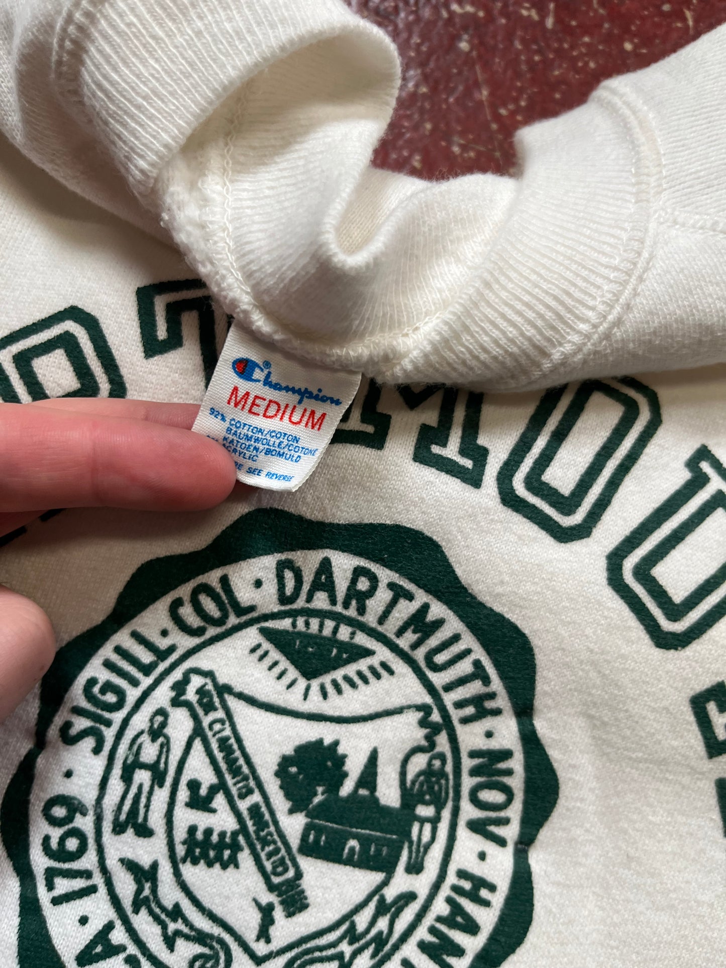 80s Champion Dartmouth Crewneck