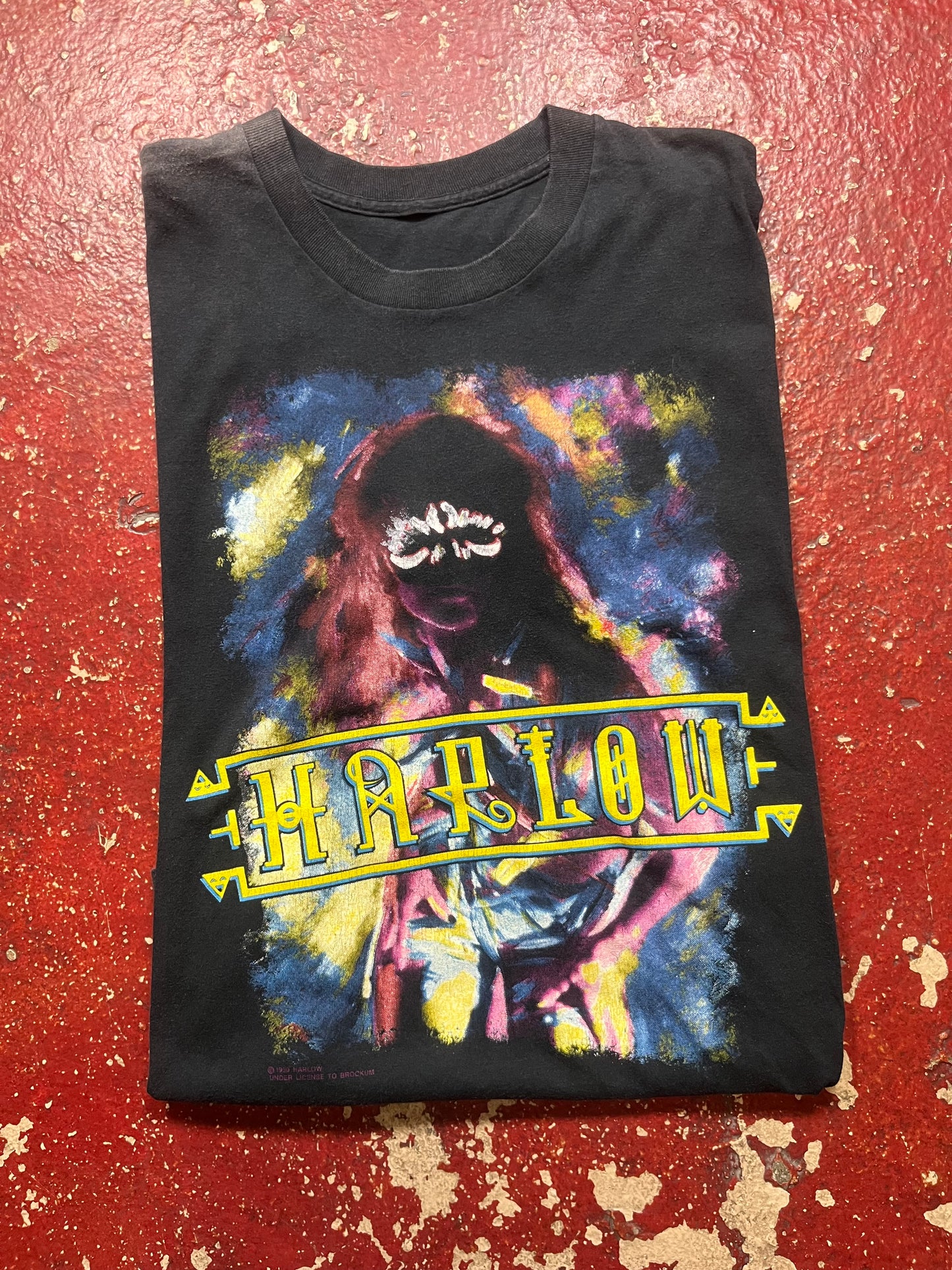 1990 Harlow “Chain Reaction” Tee