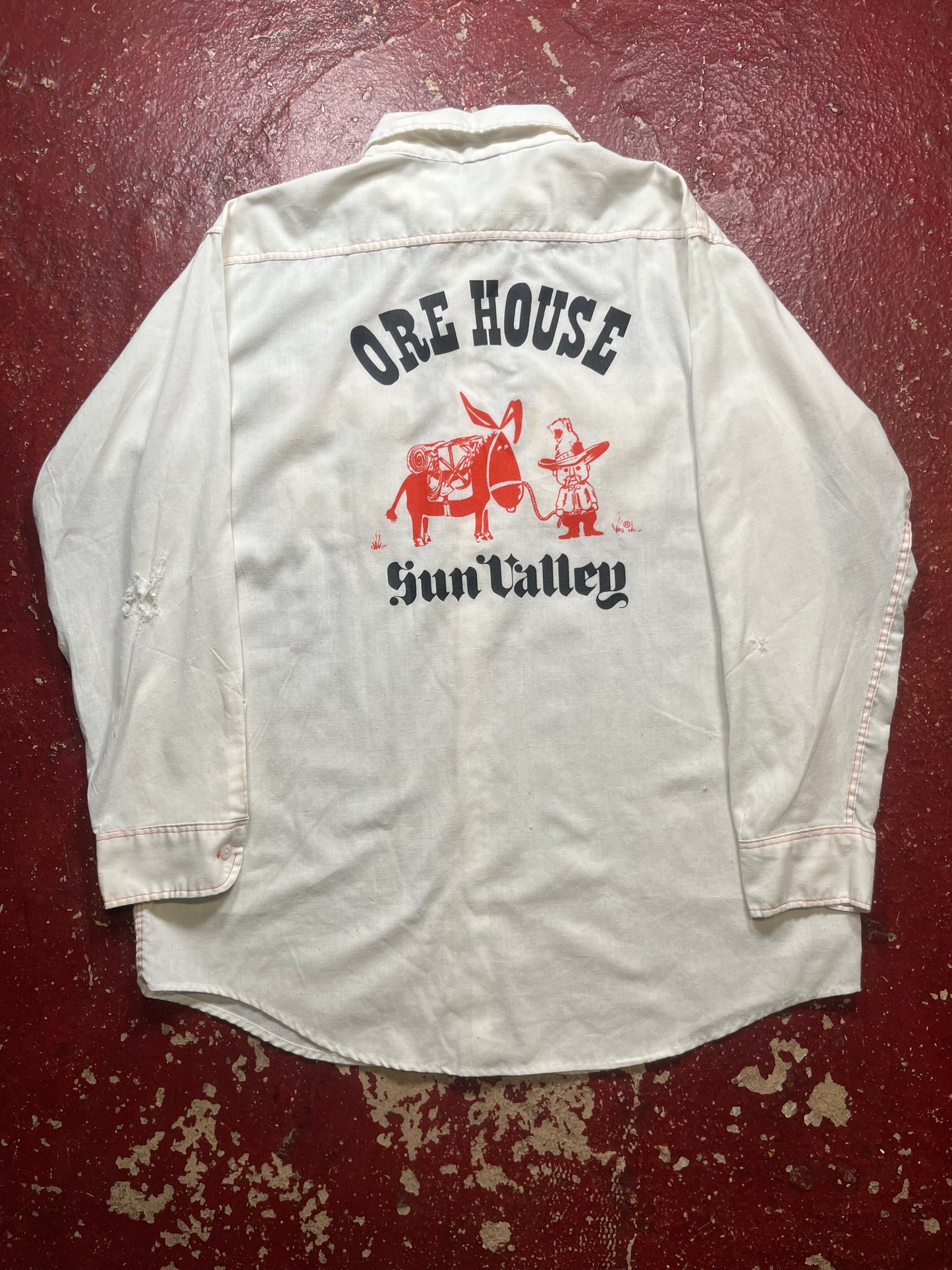 70s Ely Ore House Sun Valley Long Sleeve Button Up Shirt