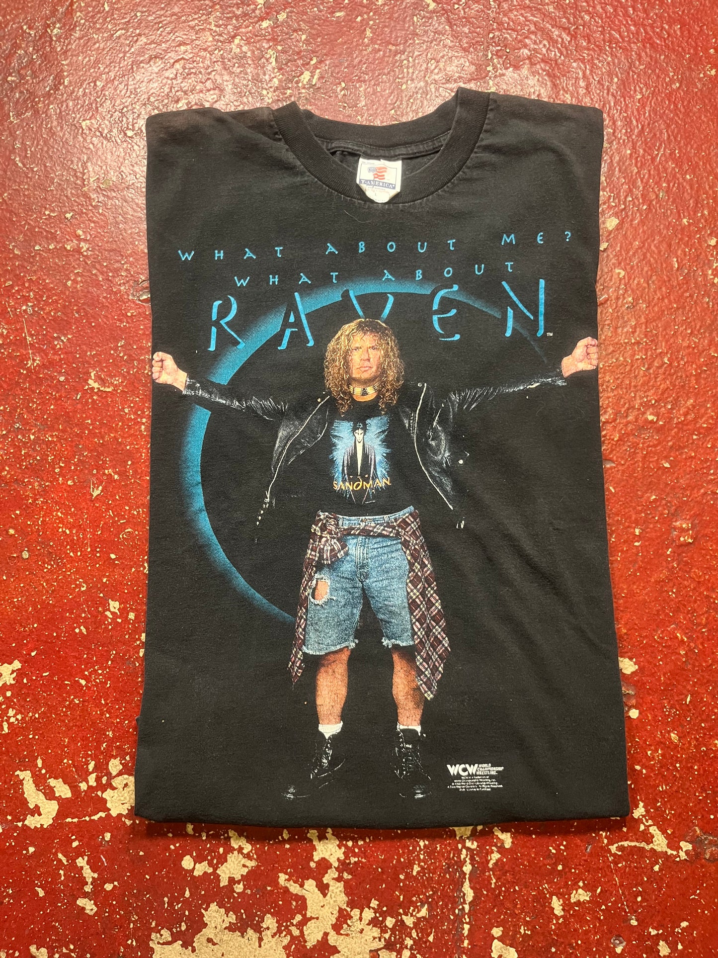 1998 WCW Raven Tee